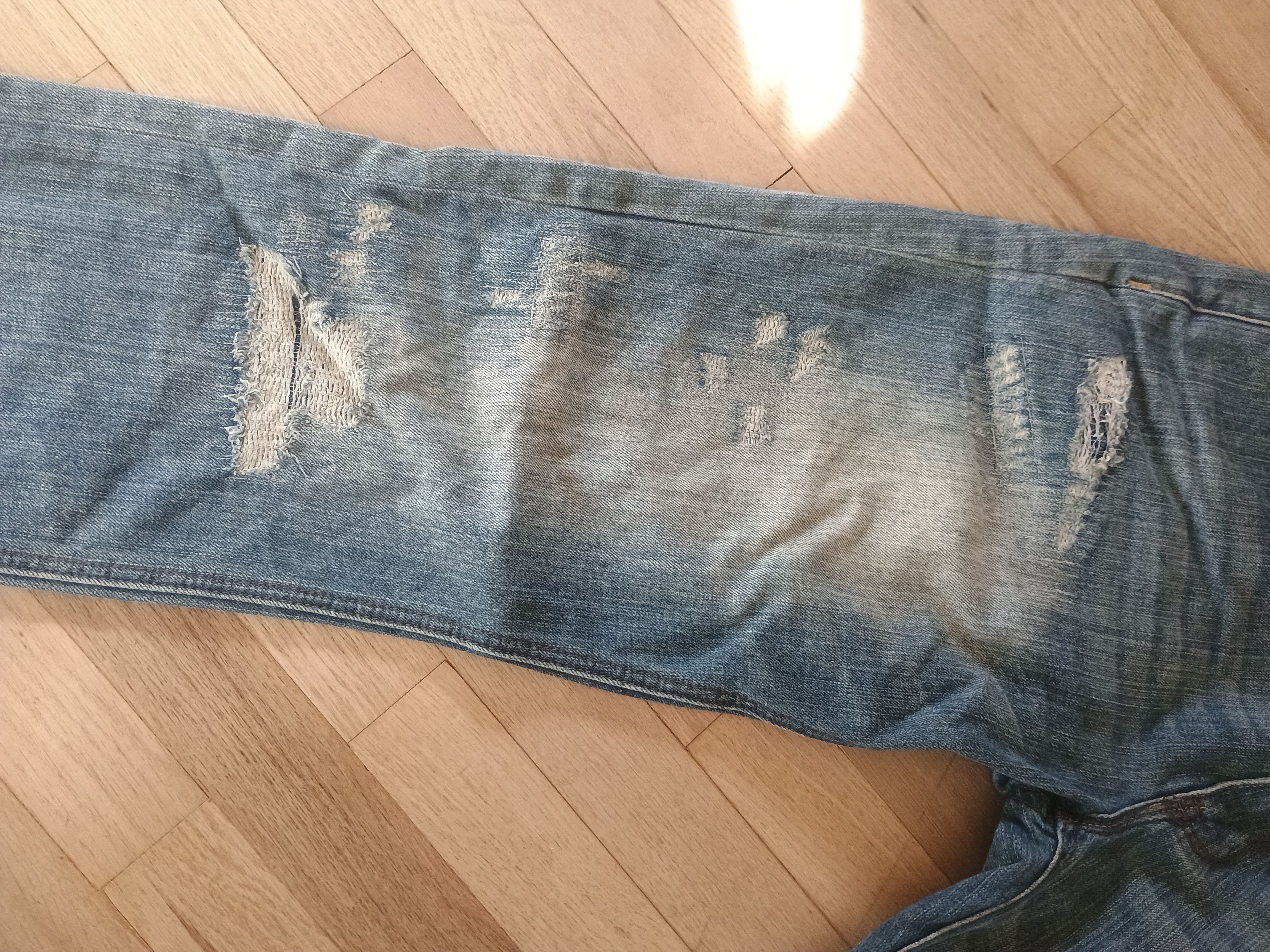 Rocawear Loose/ straight fit repaired rocawear Size US 34 / EU 50 - 4 Thumbnail