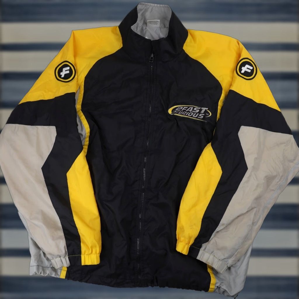 Champion VINTAGE Racing Champions x 2Fast2Furious Embroidered Windbreaker Jacket Size US XXL / EU 58 / 5 - 1 Thumbnail