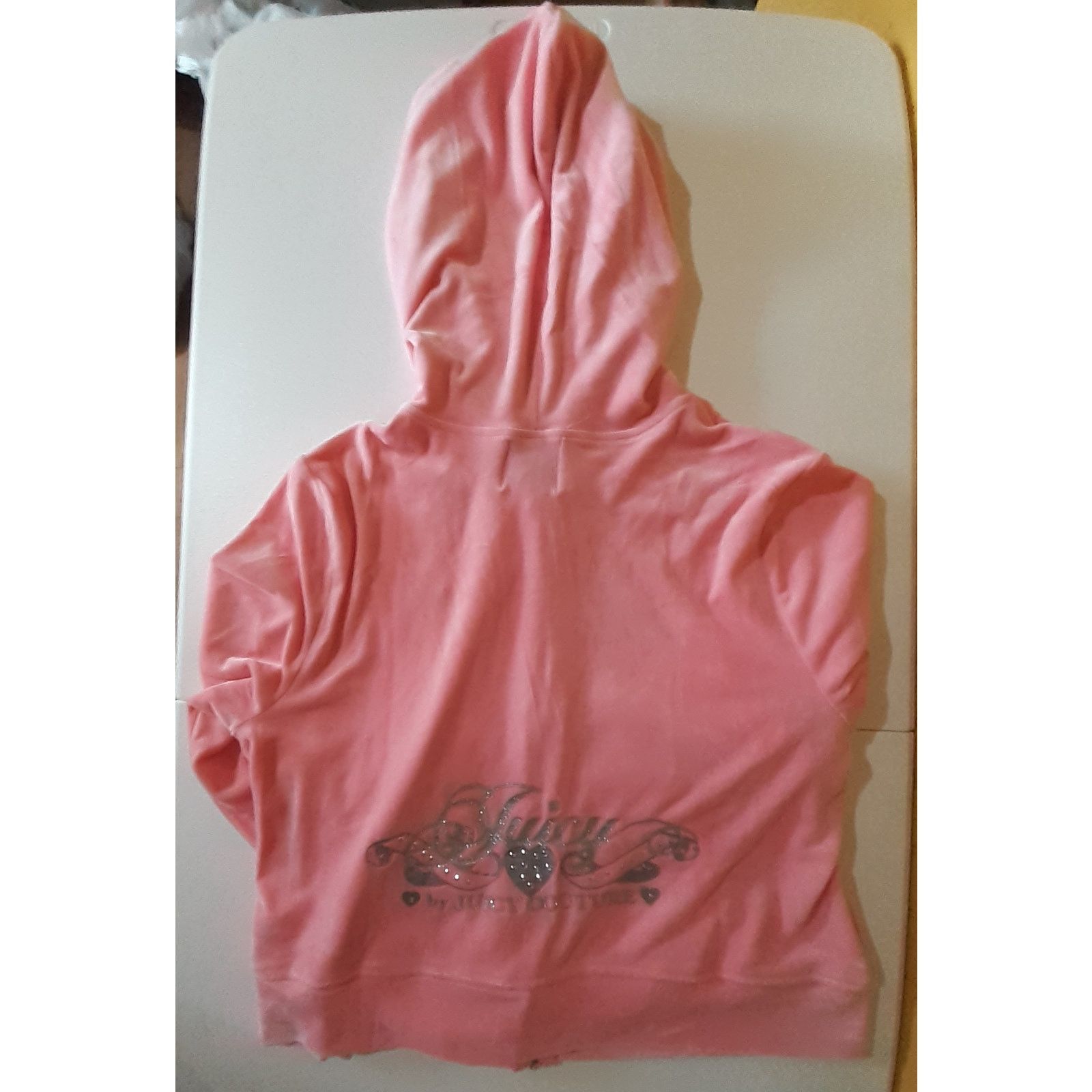 Juicy Couture Juicy Couture Womens Juniors Hooded Track Suits Flamingo XL Size XL / US 12-14 / IT 48-50 - 2 Thumbnail
