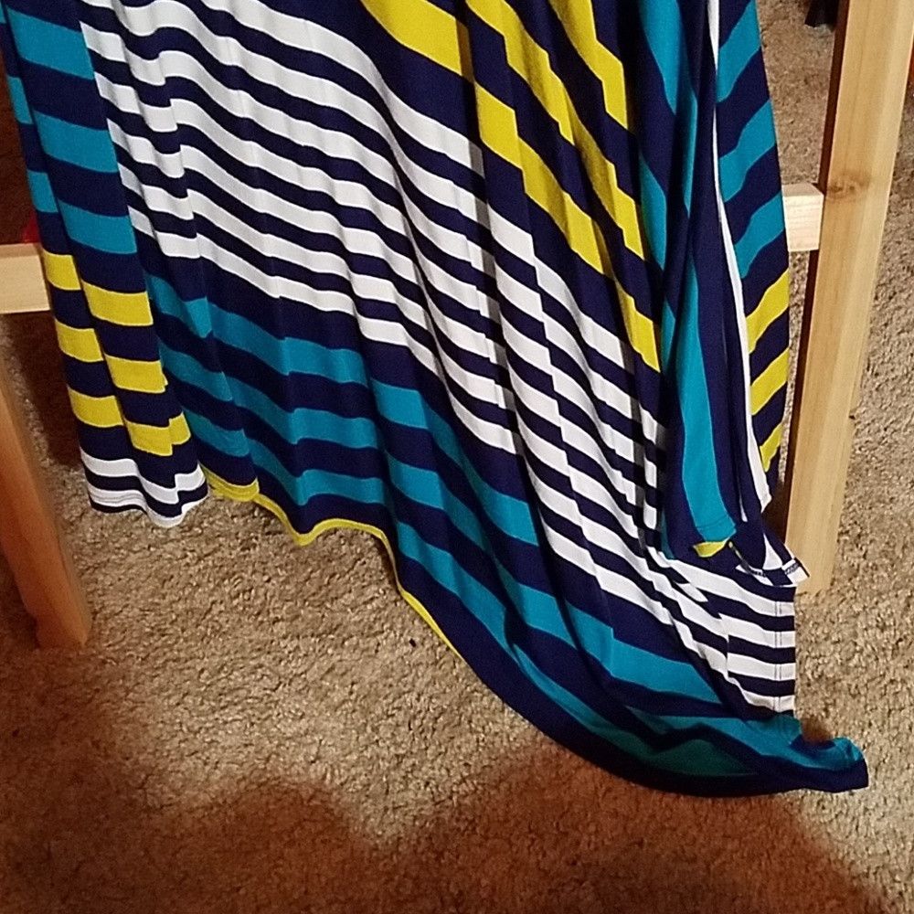 Other SANGRIA Small Sleeveless Striped Angled Dress. Size S / US 4 / IT 40 - 3 Thumbnail