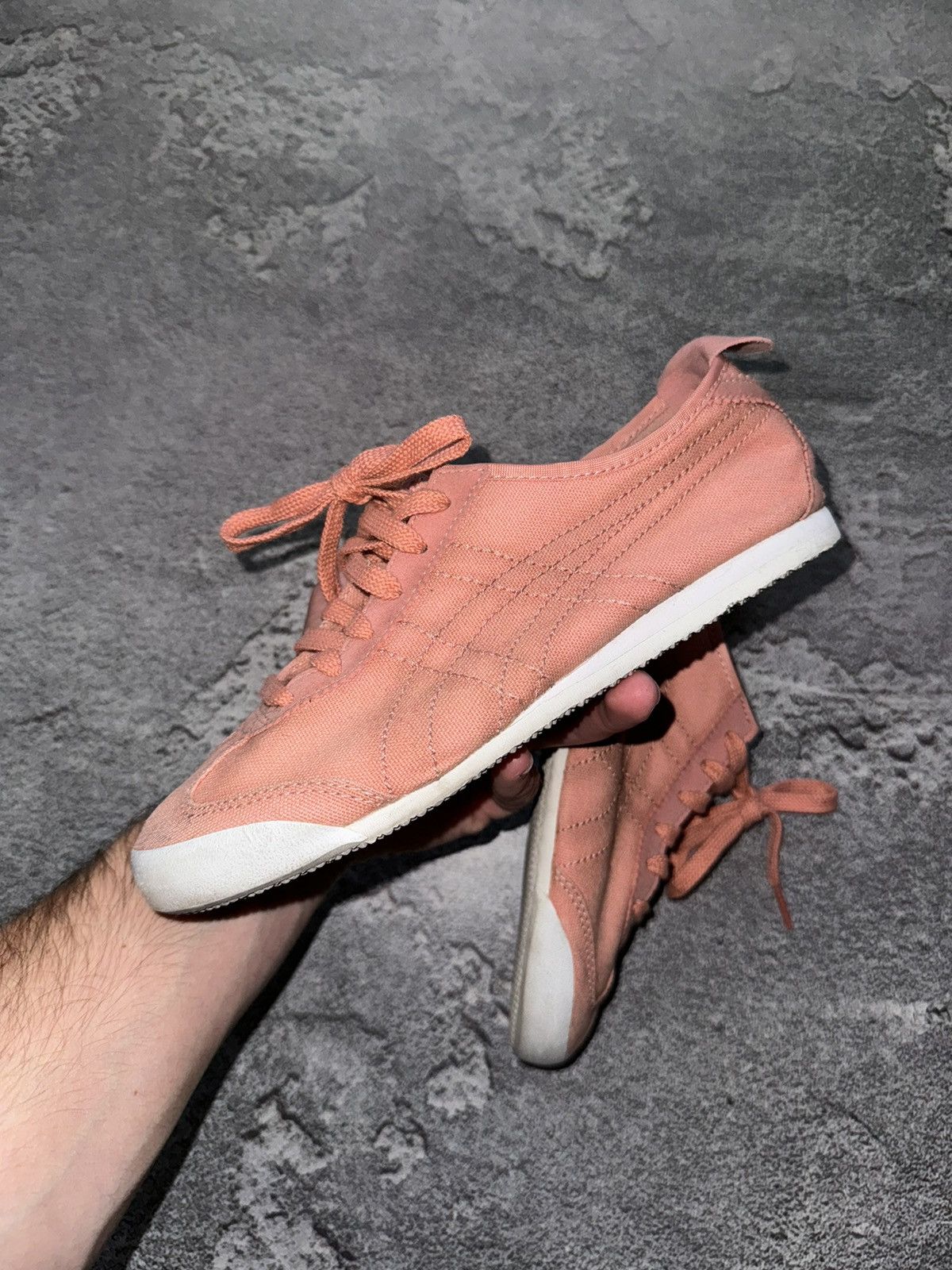 Asics × Vintage ASICS onitsuka tiger Mexico 66 coral EUR38/US7 sneaker shoes Size US 7 / IT 37 - 7 Thumbnail