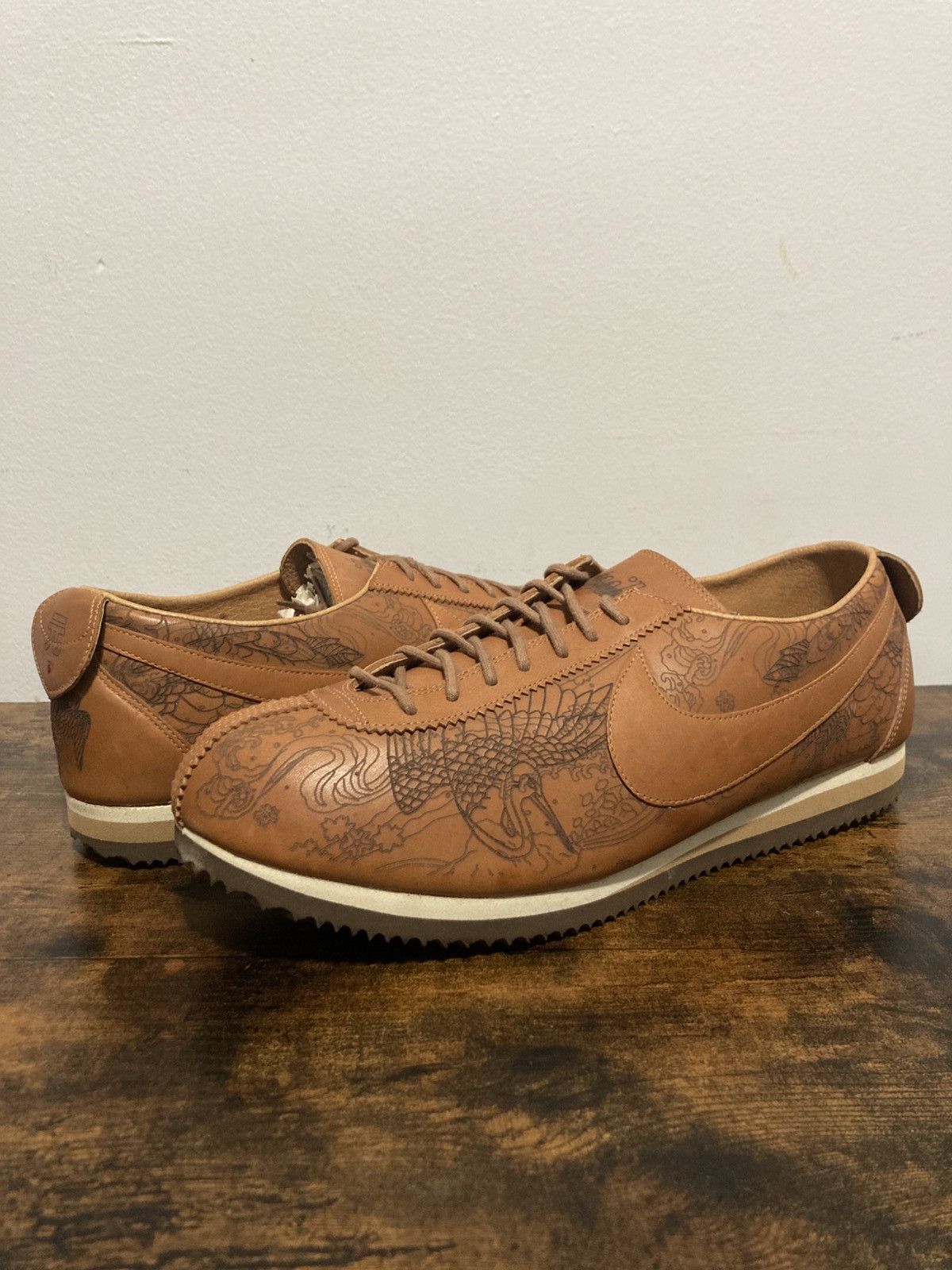 Nike Original Cortez Premium Lc Brown Laser Jeff Staple