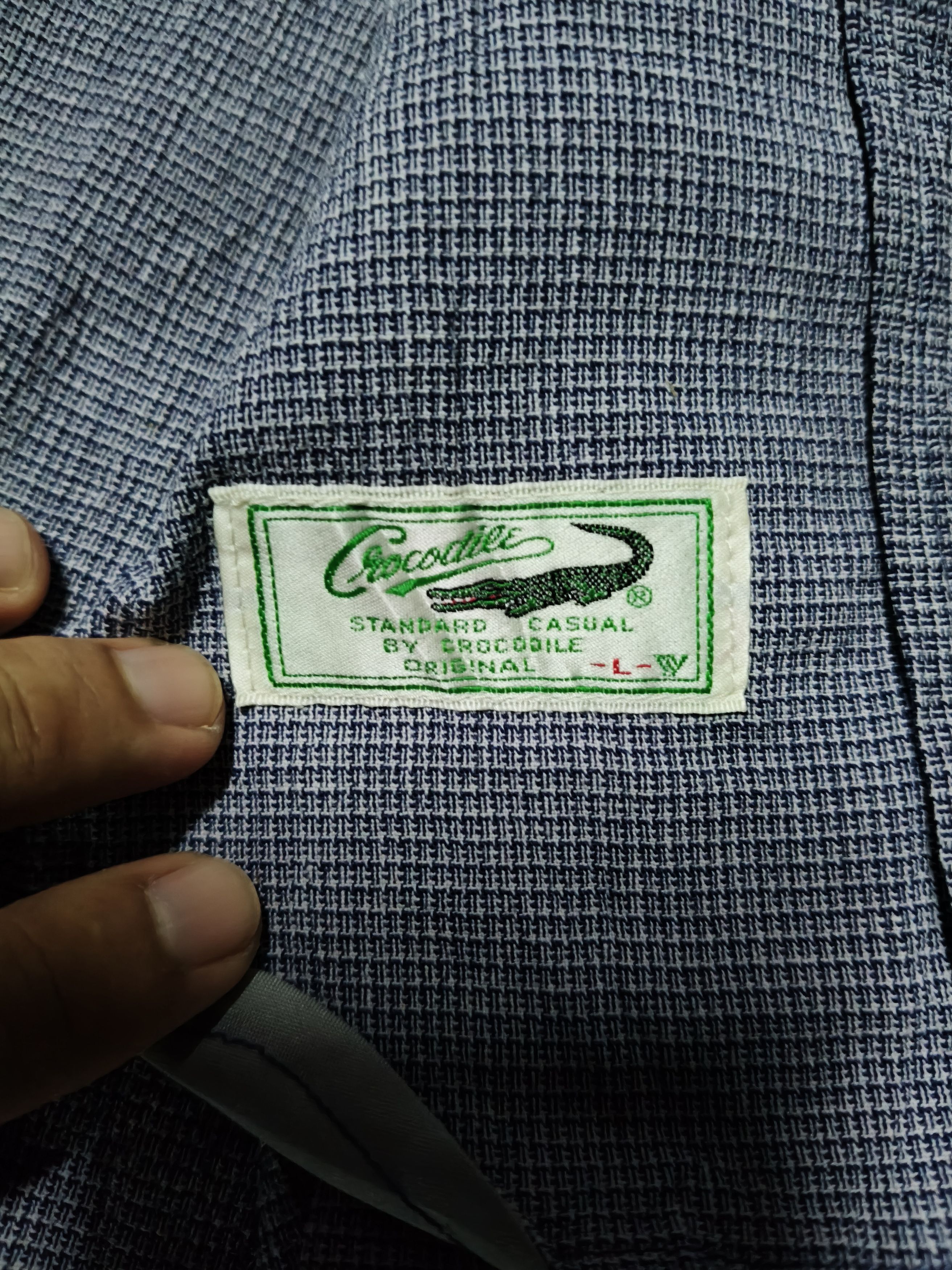 Japanese Brand Crocodile Zipper Jacket Size US M / EU 48-50 / 2 - 9 Thumbnail
