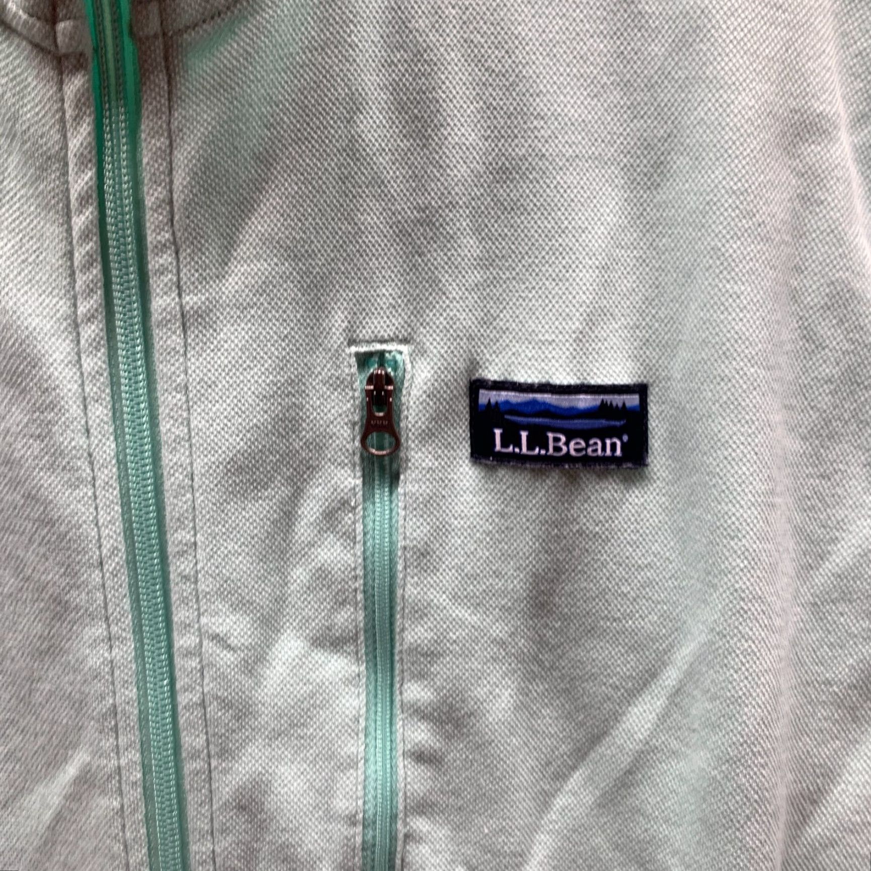 Vintage VINTAGE LL Bean Sweater Adult XL Green Mens Full Zip 80s 90s Casual Lightweight Mock Neck Knit Cotton Long Sleeve Size XL Tall XLT Size US XL / EU 56 / 4 - 5 Thumbnail