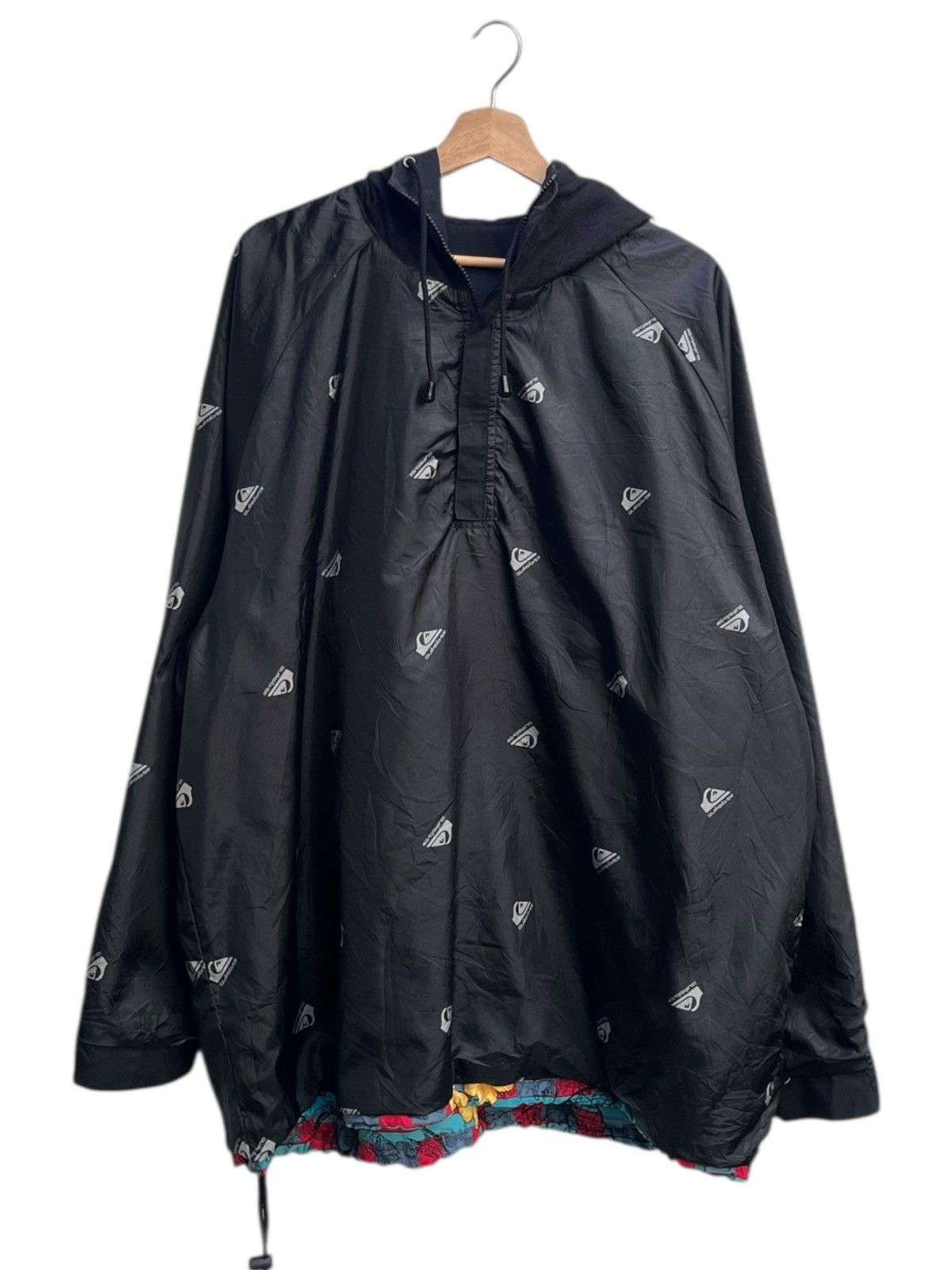 Quiksilver Vintage Quiksilver Hibiscus Floral Board Anorak Size US M / EU 48-50 / 2 - 5 Thumbnail