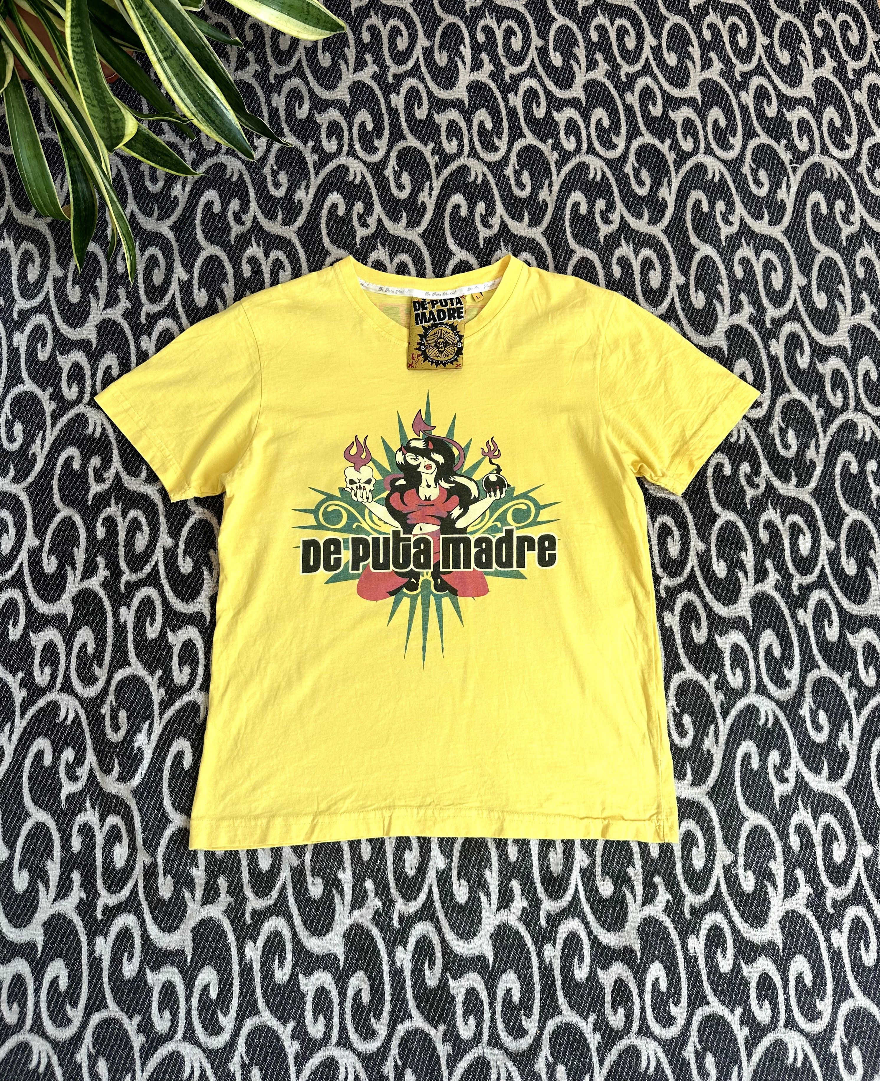 If Six Was Nine Vintage De Puta Madre T-shirt Y2K Streetwear SOUL TAKER Size US M / EU 48-50 / 2 - 1 Thumbnail