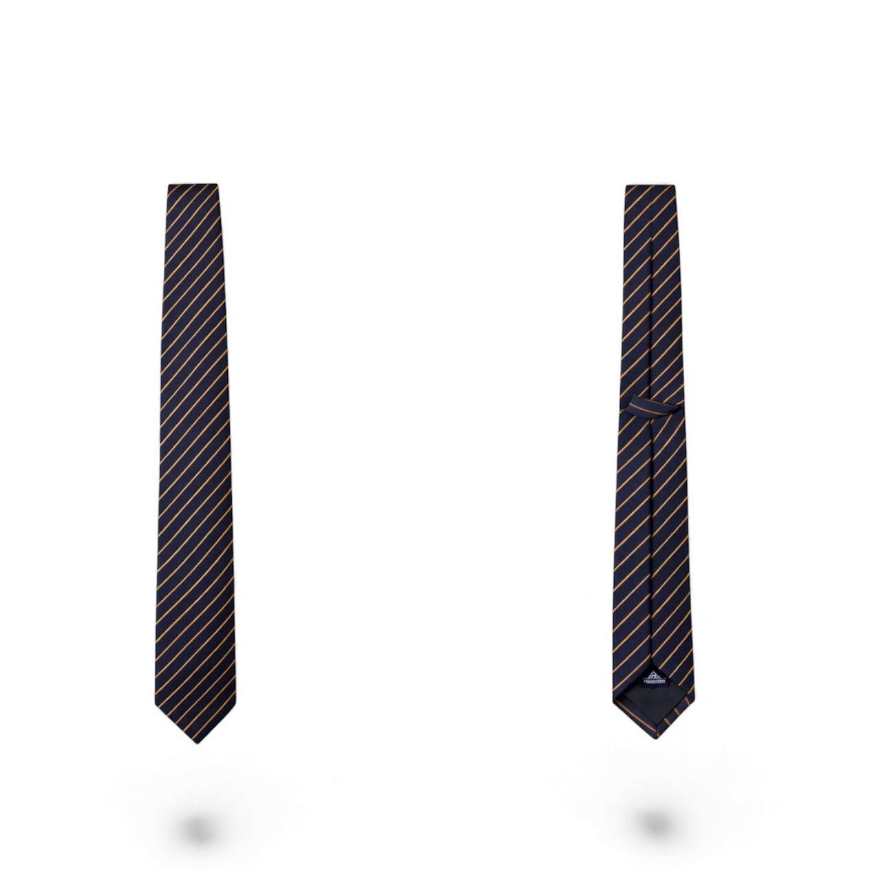Boggi BOGGI MILANO VINTAGE SILK STRIPED CLASSIC TIE Size ONE SIZE - 1 Thumbnail
