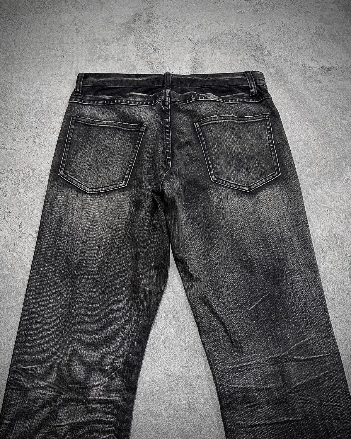 Schlussel Schlussel Black Washed Denim Jeans Size US 28 / EU 44 - 6 Thumbnail