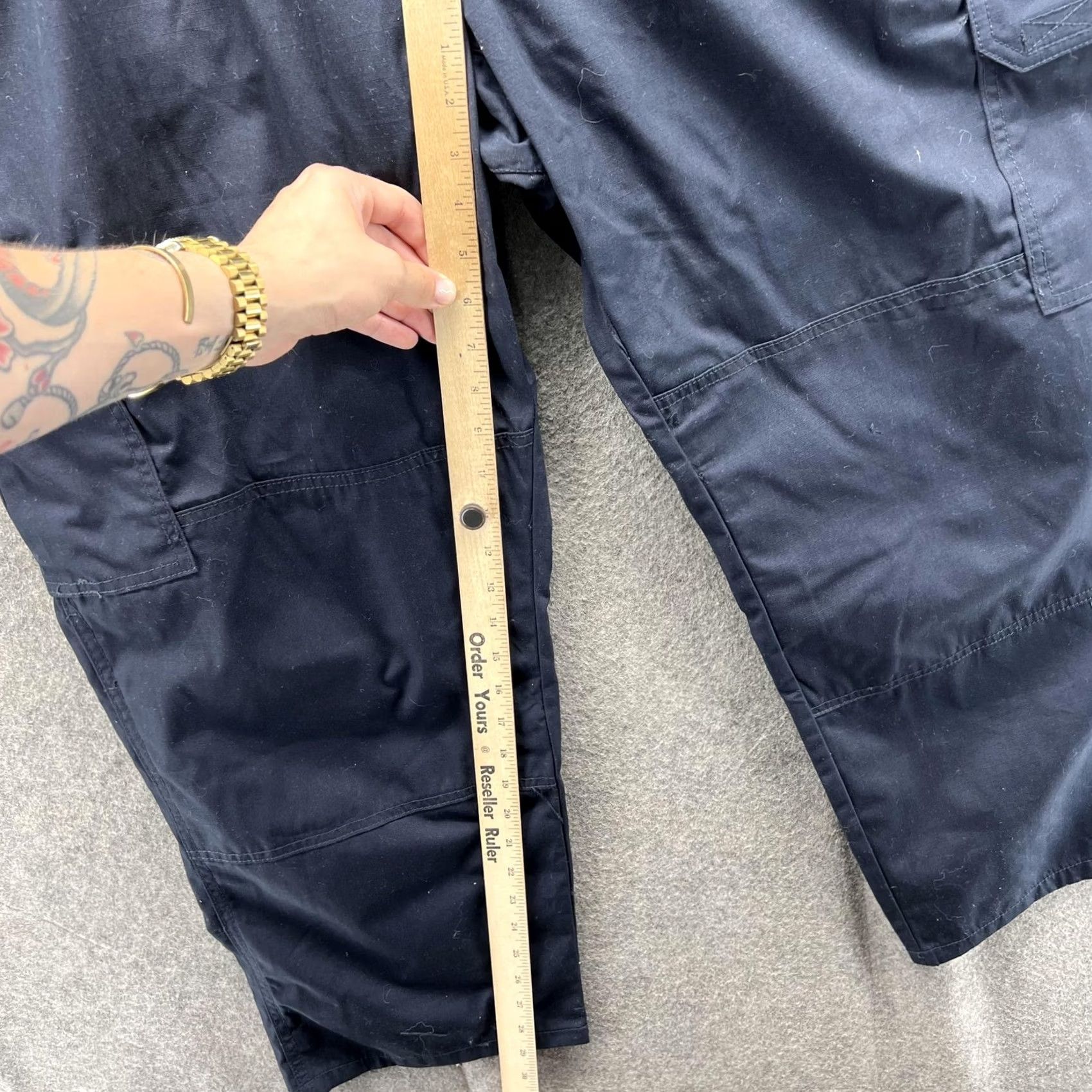 Vintage 5.11 Taclite Pro Pants Mens 44x30 Black Cargo Regular Fit Workwear Tactical Pants Mens Black 5.11 Taclite Pro Size US 44 / EU 60 - 4 Thumbnail