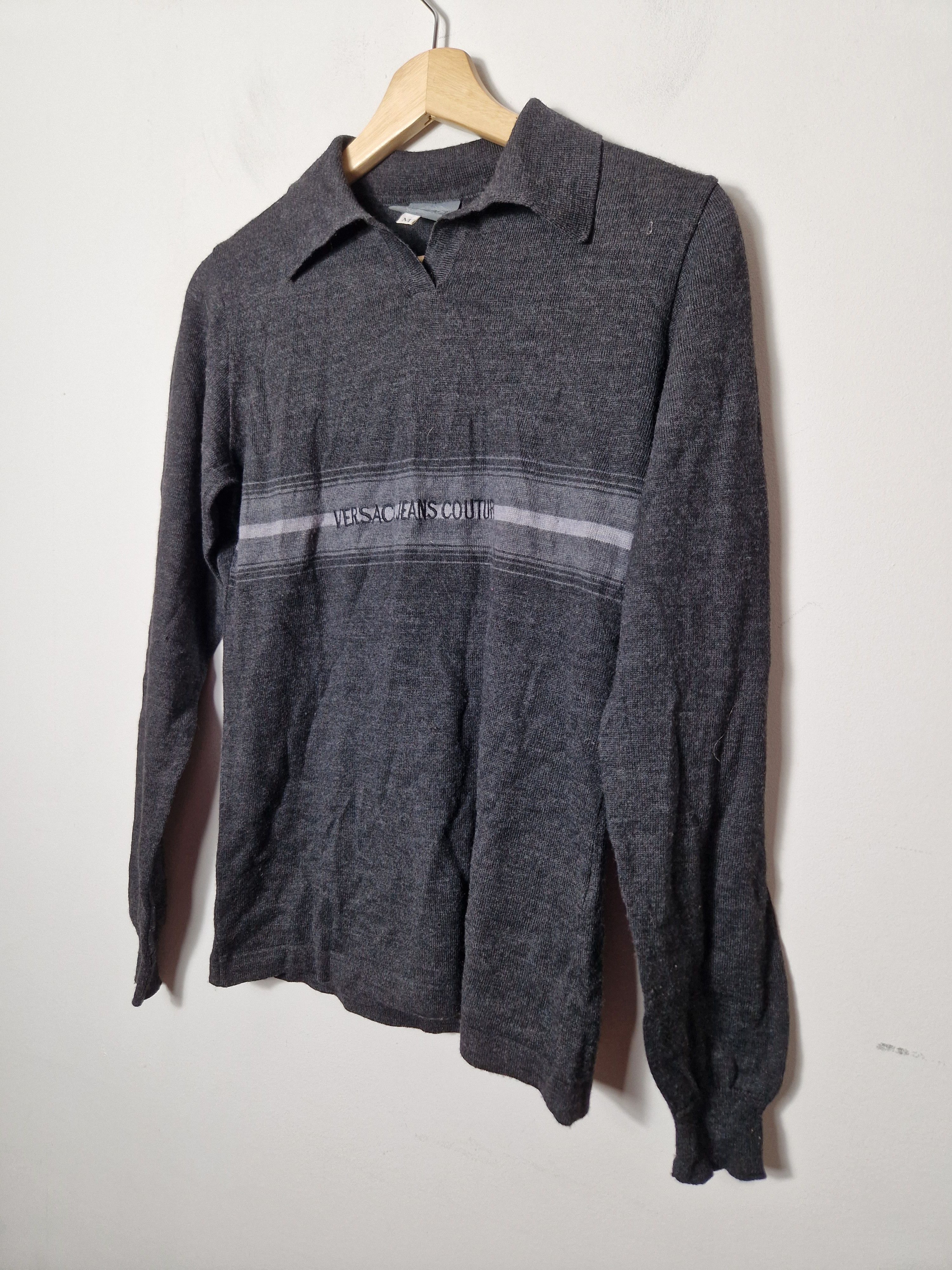 Versace × Versace Jeans Couture × Vintage Versace vintage sweater Size S / US 4 / IT 40 - 2 Thumbnail