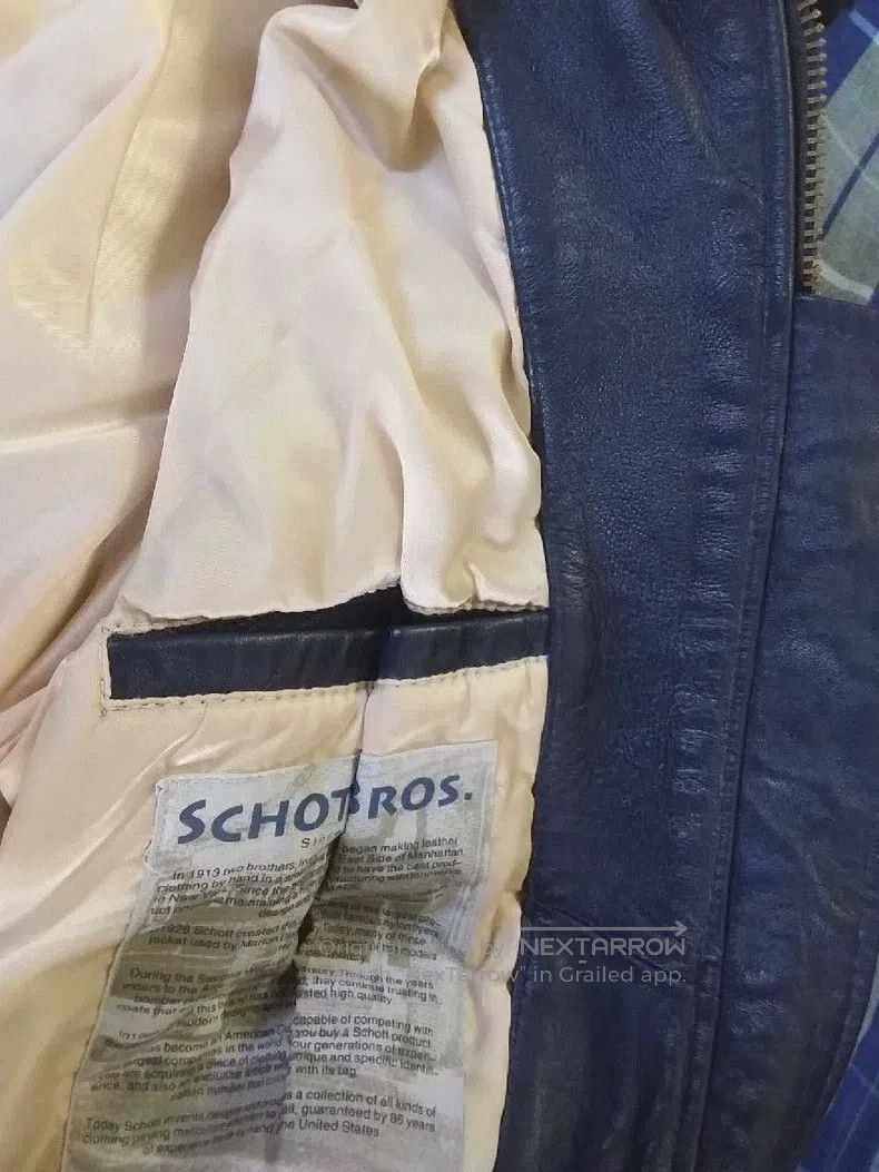 Schott Schott G1 leather flight jacket Size US M / EU 48-50 / 2 - 7 Thumbnail