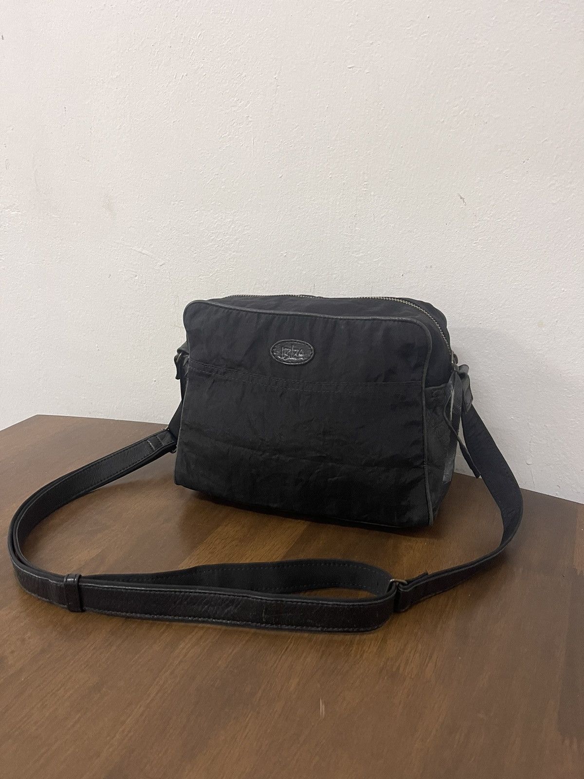 Japanese Brand IBIZA JAPAN nylon leather crossbody bag Size ONE SIZE - 1 Thumbnail