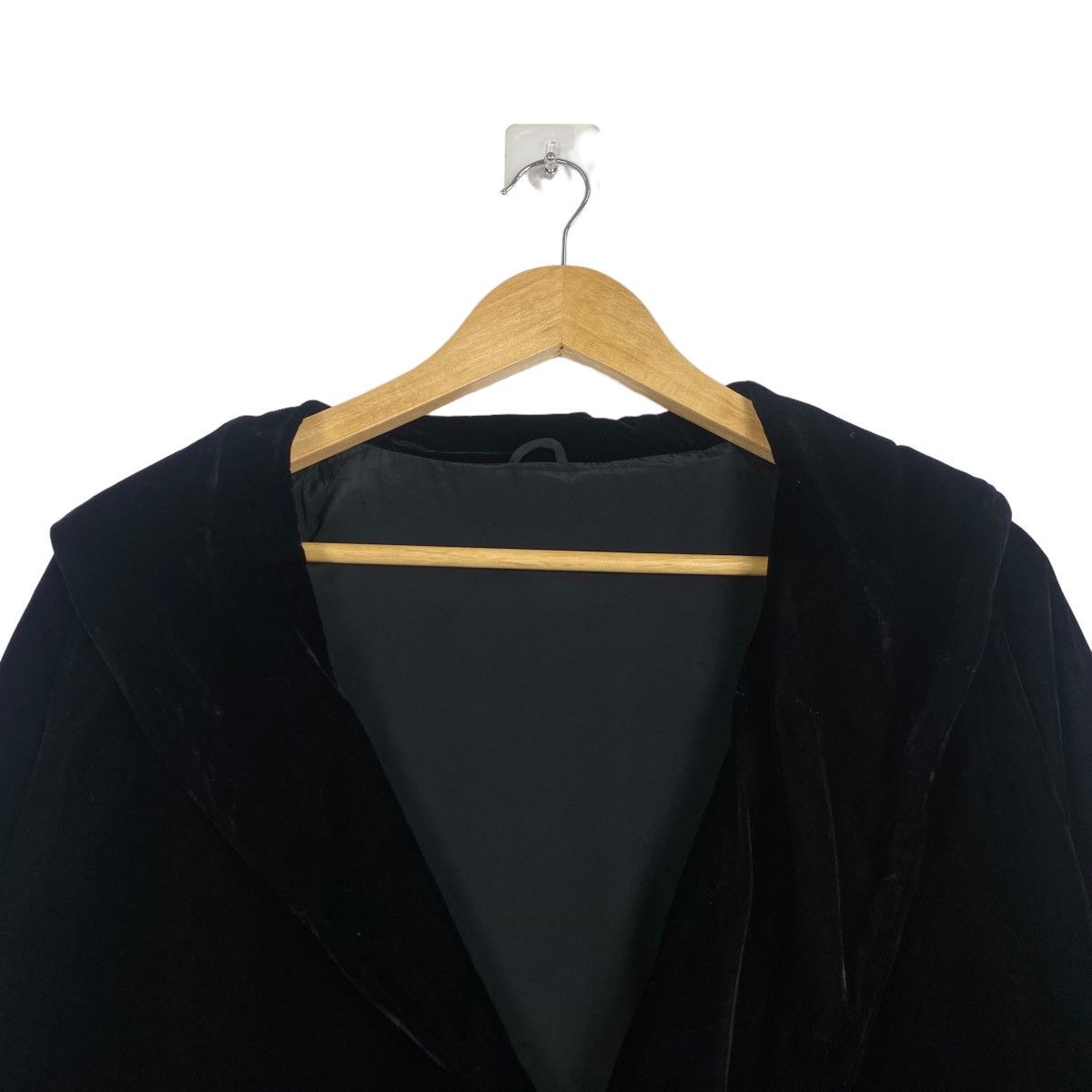 Velvet × Vintage Cristoph Andrease vintage velvet longcoat Size L / US 10 / IT 46 - 4 Thumbnail