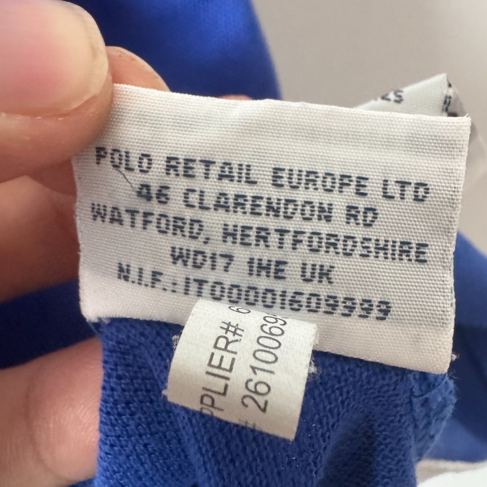 Polo Ralph Lauren Polo Ralph Lauren Big Pony Shirt Blue LXVII T-Shirt Size US XL / EU 56 / 4 - 11 Thumbnail