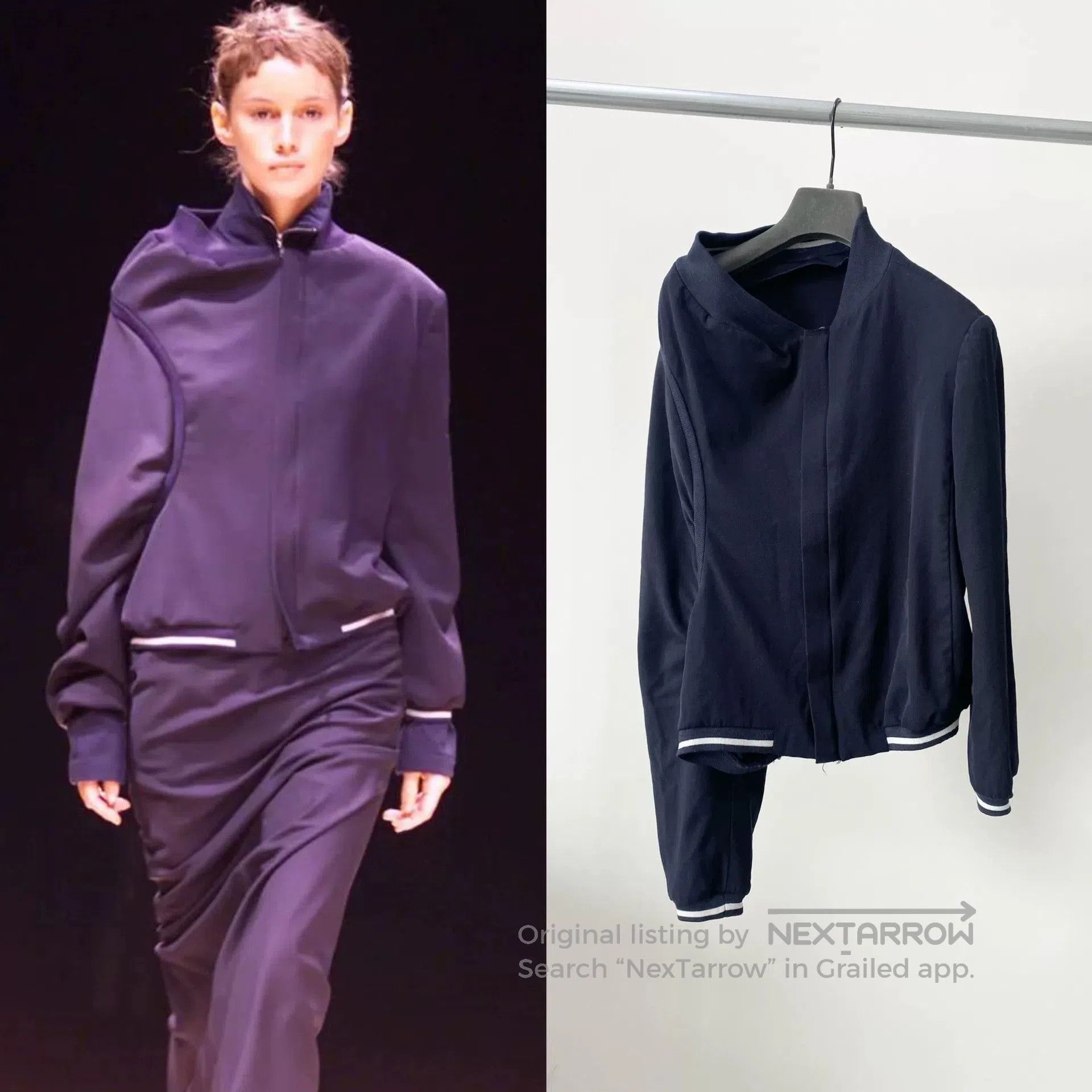 Yohji Yamamoto Yohji Yamamoto 2001 Asymmetric Jacket. Size US M / EU 48-50 / 2 - 1 Thumbnail