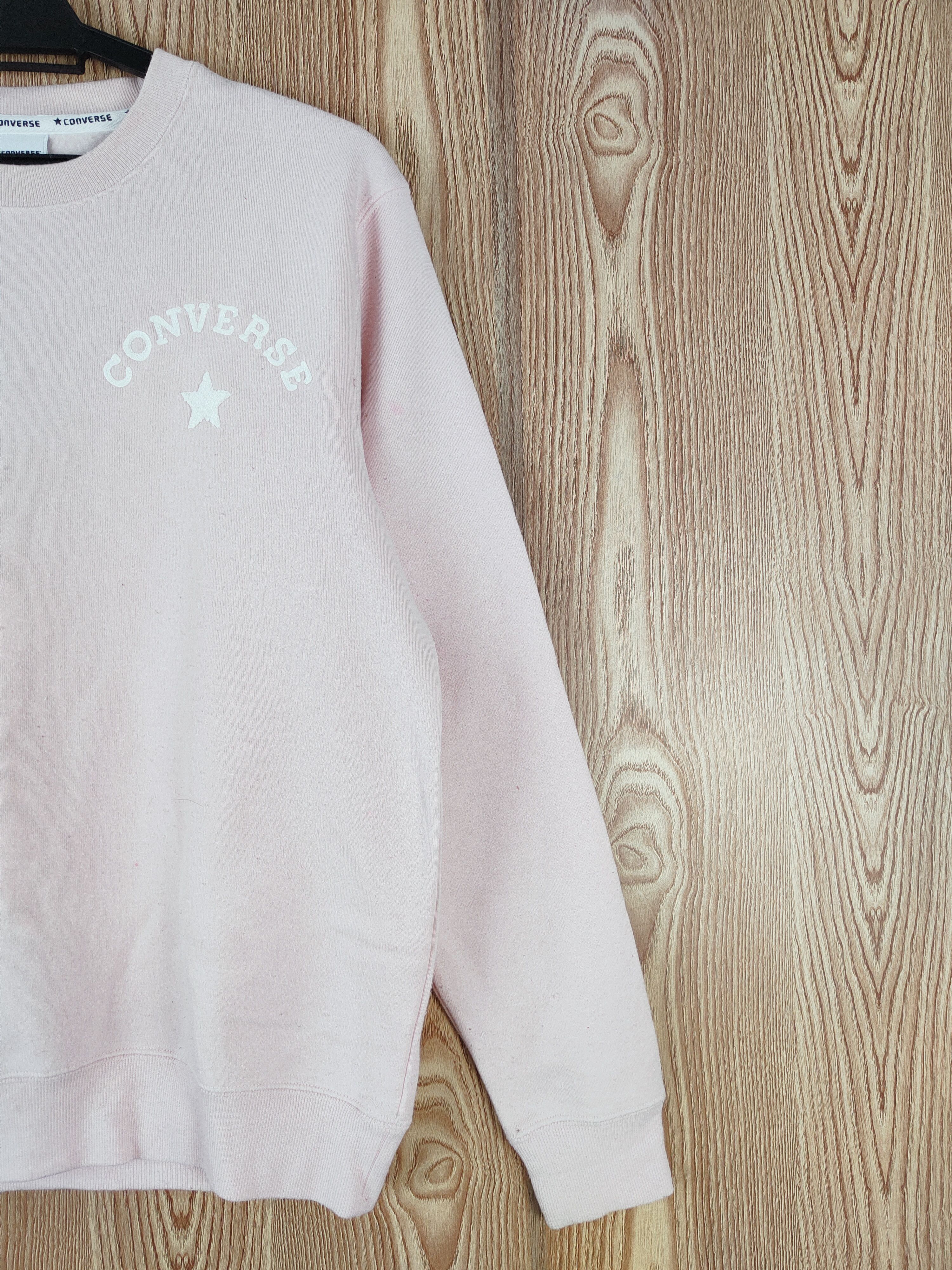 Converse × Vintage Vintage Converse Pink Sweatshirts (Authentic stuff) Size M / US 6-8 / IT 42-44 - 5 Thumbnail