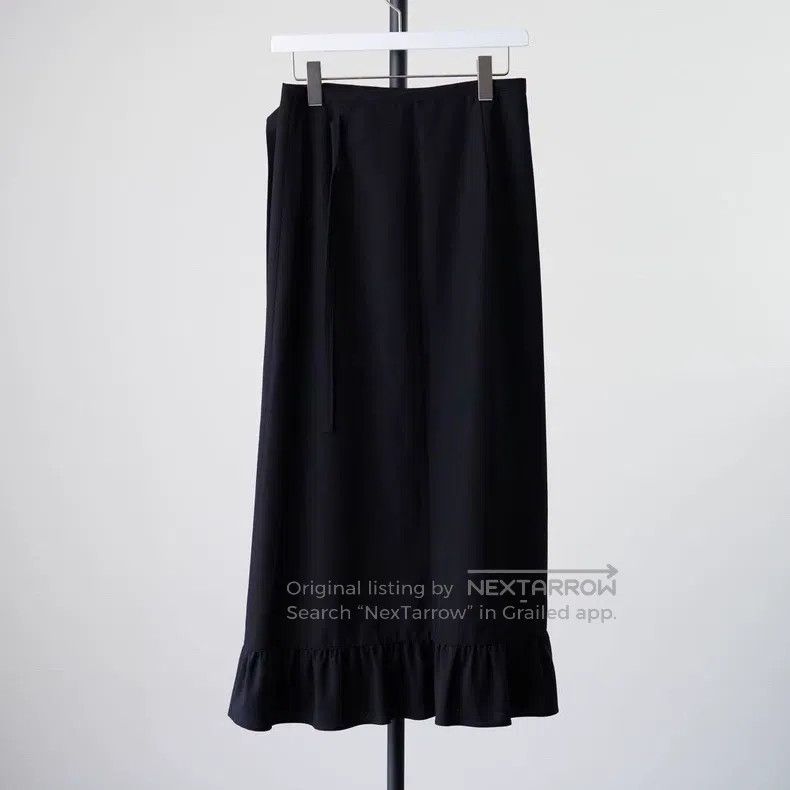 Comme des Garcons Comme Des Garcons size M Ruffled Hem Ribbon Wool Skirt Size 23" - 6 Thumbnail