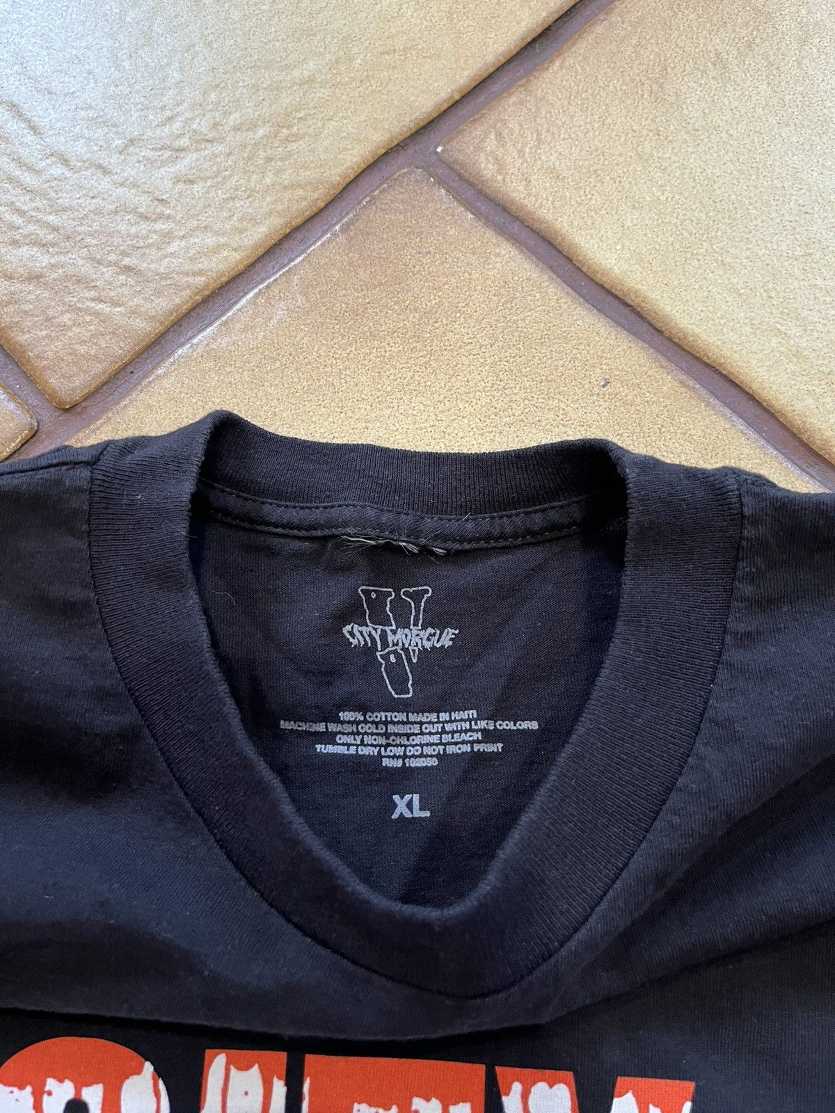 City Morgue × Vlone Vlone x City Morgue Drip T-shirt Size US XL / EU 56 / 4 - 5 Thumbnail