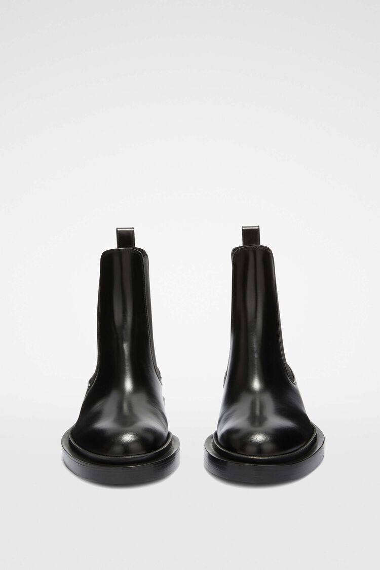 Jil Sander o1loc1c0426 Chelsea Boots in Black Size US 5 / IT 35 - 5 Thumbnail