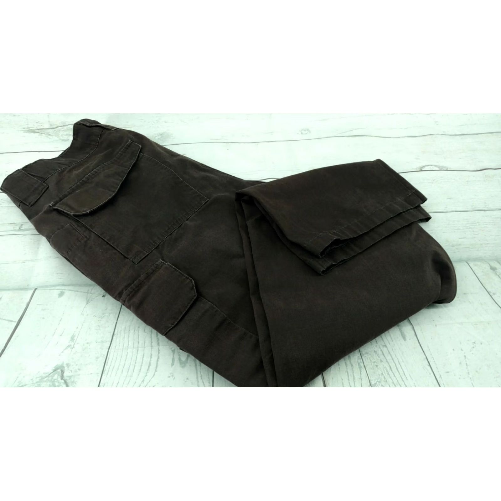 Vintage MENS TRU SPEC TACTICAL BROWN CARGO PANTS SIZE 36X29 Size US 36 / EU 52 - 4 Thumbnail