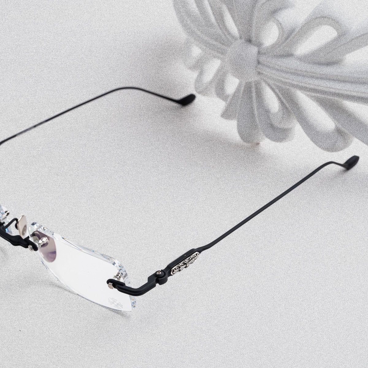 Chrome Hearts CHROME HEARTS SOFFFFFFFFERS II MBK /SHINY SILVER GLASSES Size ONE SIZE - 3 Thumbnail