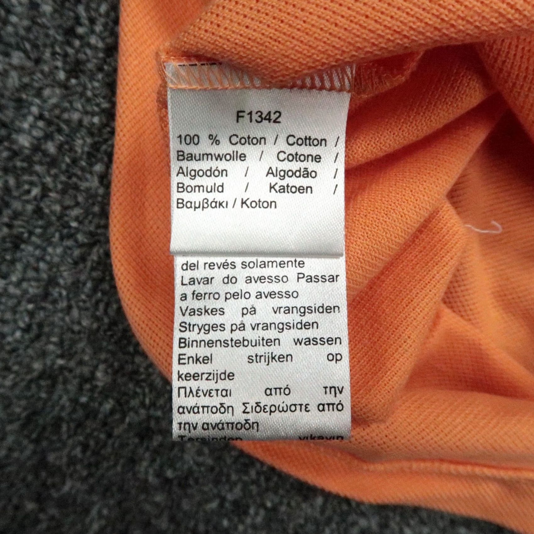 Lacoste Lacoste Polo Shirt Mens XL Orange Short Sleeve Piqué Club Collar Golf Casual Business Travel Size US XL / EU 56 / 4 - 5 Thumbnail