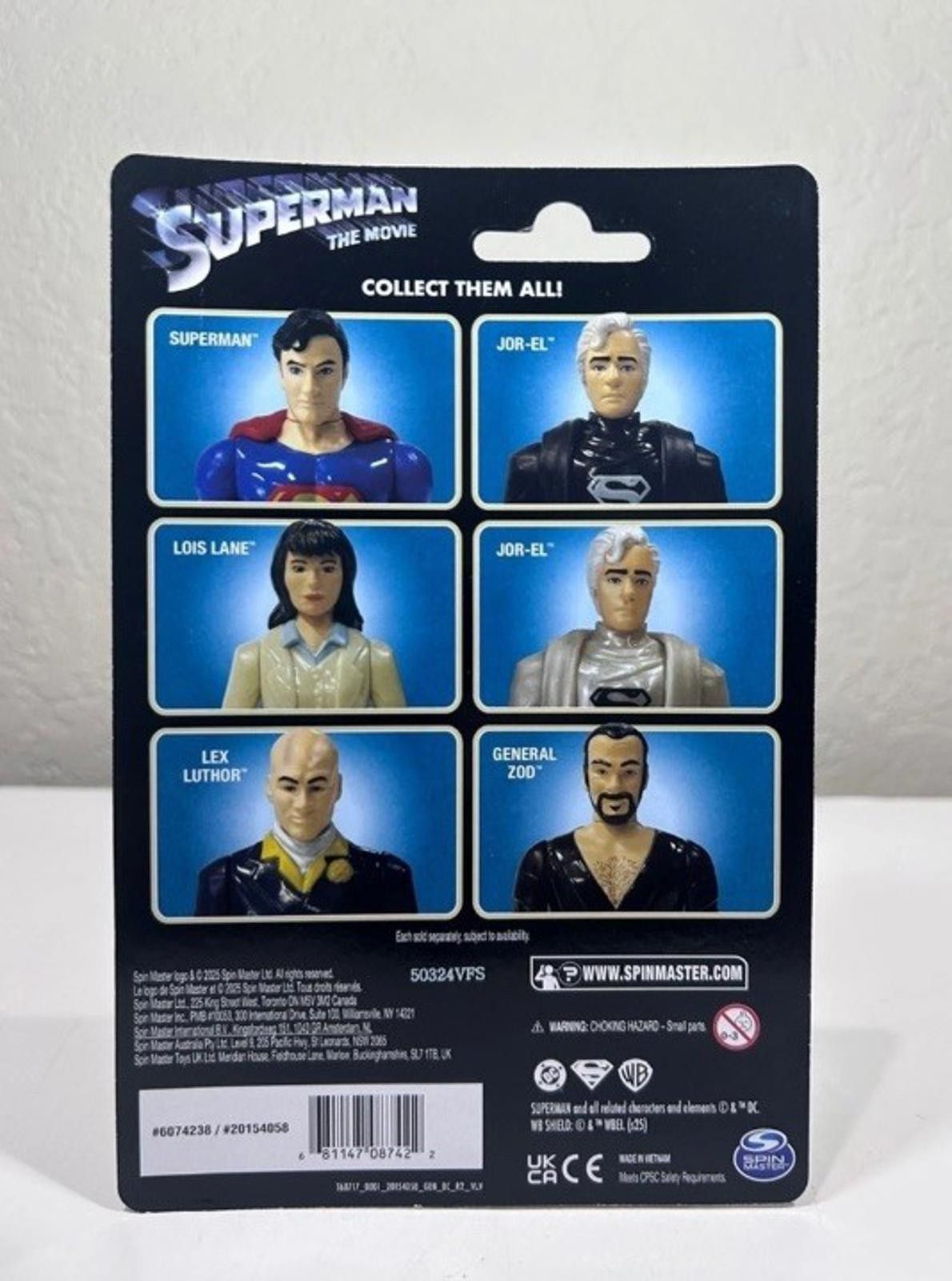 Other Superman The Movie Retro Action Figure DC Comics Size ONE SIZE - 2 Thumbnail