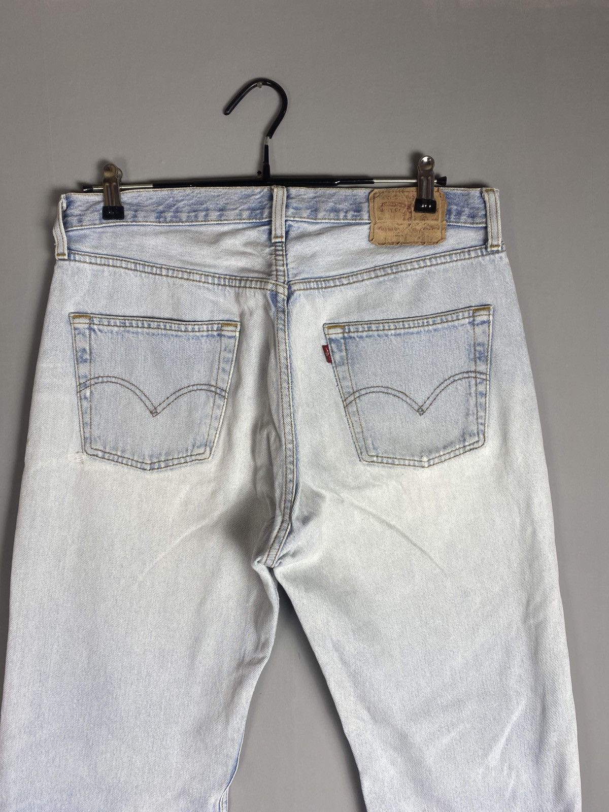 Levi's × Levi's Vintage Clothing × Vintage Vintage 90s Levi’s 501 jeans denim Size US 36 / EU 52 - 3 Thumbnail