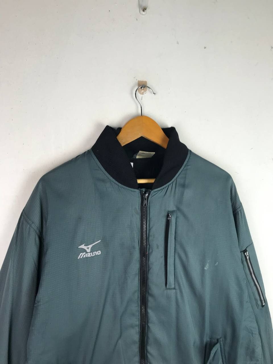 Japanese Brand × Mizuno × Vintage Vintage 90's Mizuno Full Zipper Jacket Size US L / EU 52-54 / 3 - 7 Thumbnail