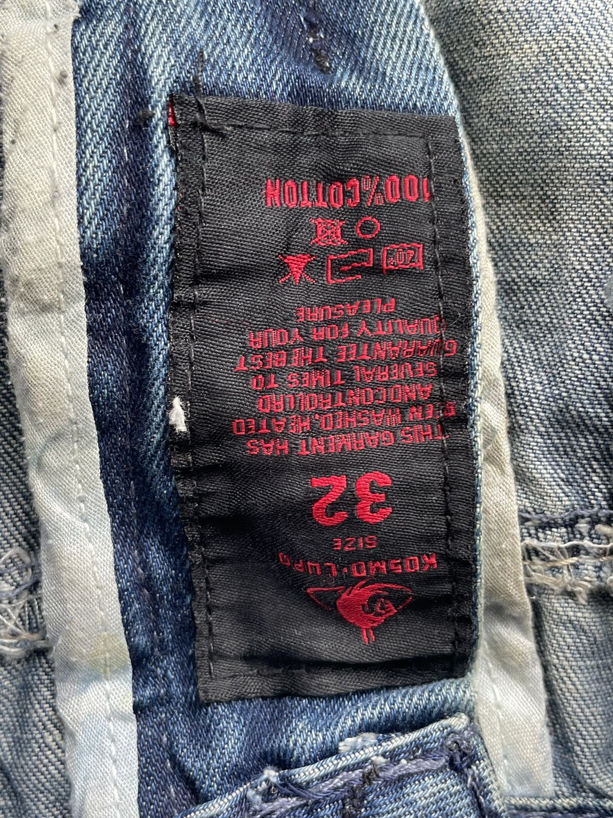 Designer Kosmo Lupo Custom Denim Size US 33 - 15 Thumbnail