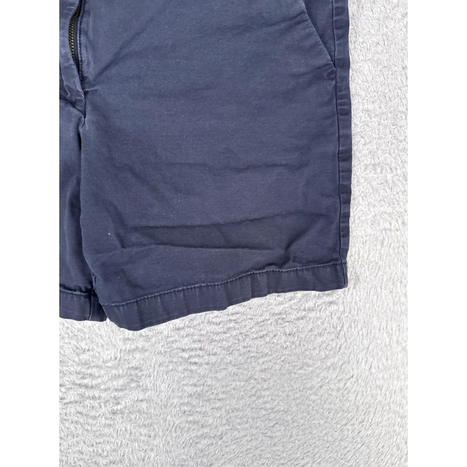 Tommy Hilfiger Tommy Hilfiger Shorts Womens 12 Blue Chino Twill Flat Front Casual Summer 32x7 Size 34" / US 12 / IT 48 - 2 Thumbnail