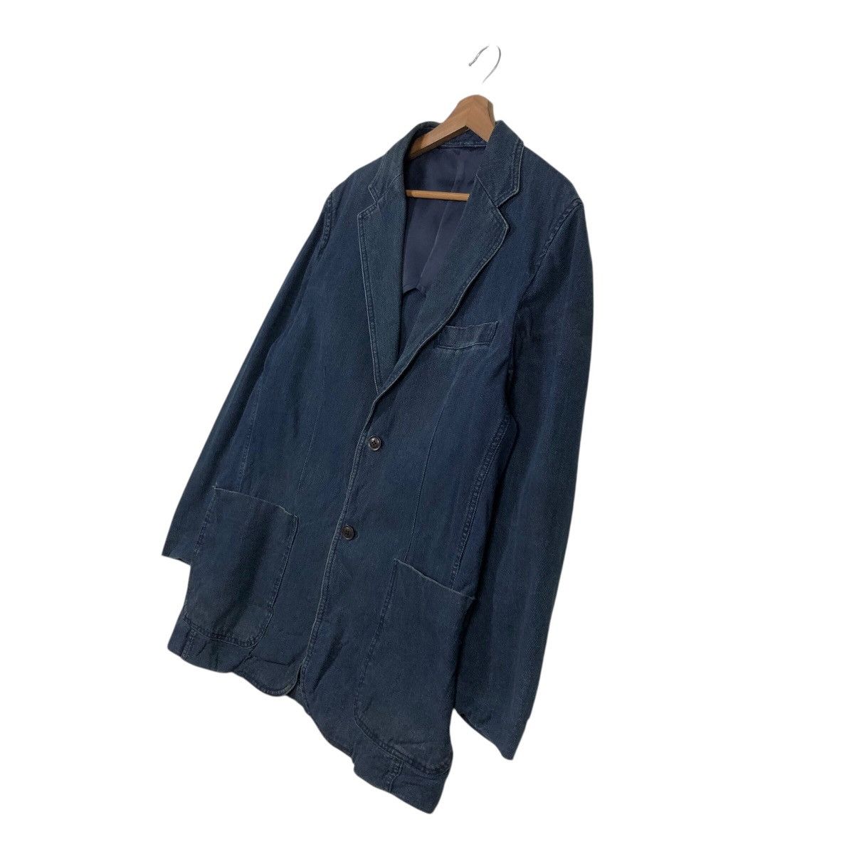 Japanese Brand 📌Vintage Chore Denim Jacket Stanley Blacker Issey Miyake Size US L / EU 52-54 / 3 - 3 Thumbnail