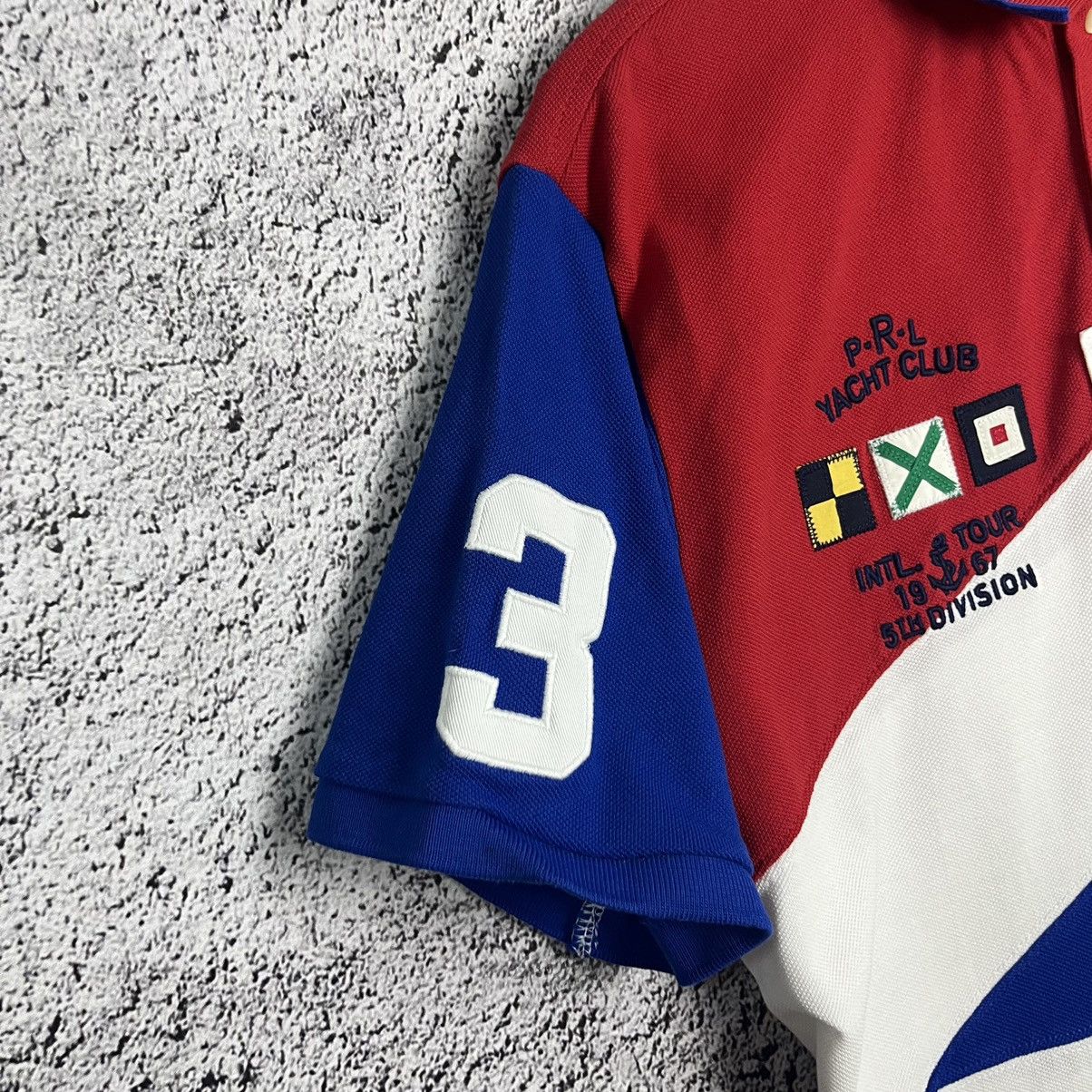 Chaps Ralph Lauren × Polo Ralph Lauren × Ralph Lauren 💋RARE💋 Polo by Ralph Lauren Yacht Club big pony logo T-Shirt Size US L / EU 52-54 / 3 - 5 Thumbnail