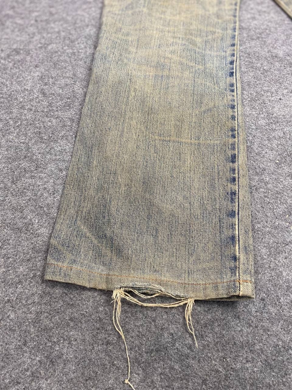 Wrangler vintage wrangler rusty distressed denim nice design Size US 32 / EU 48 - 7 Thumbnail