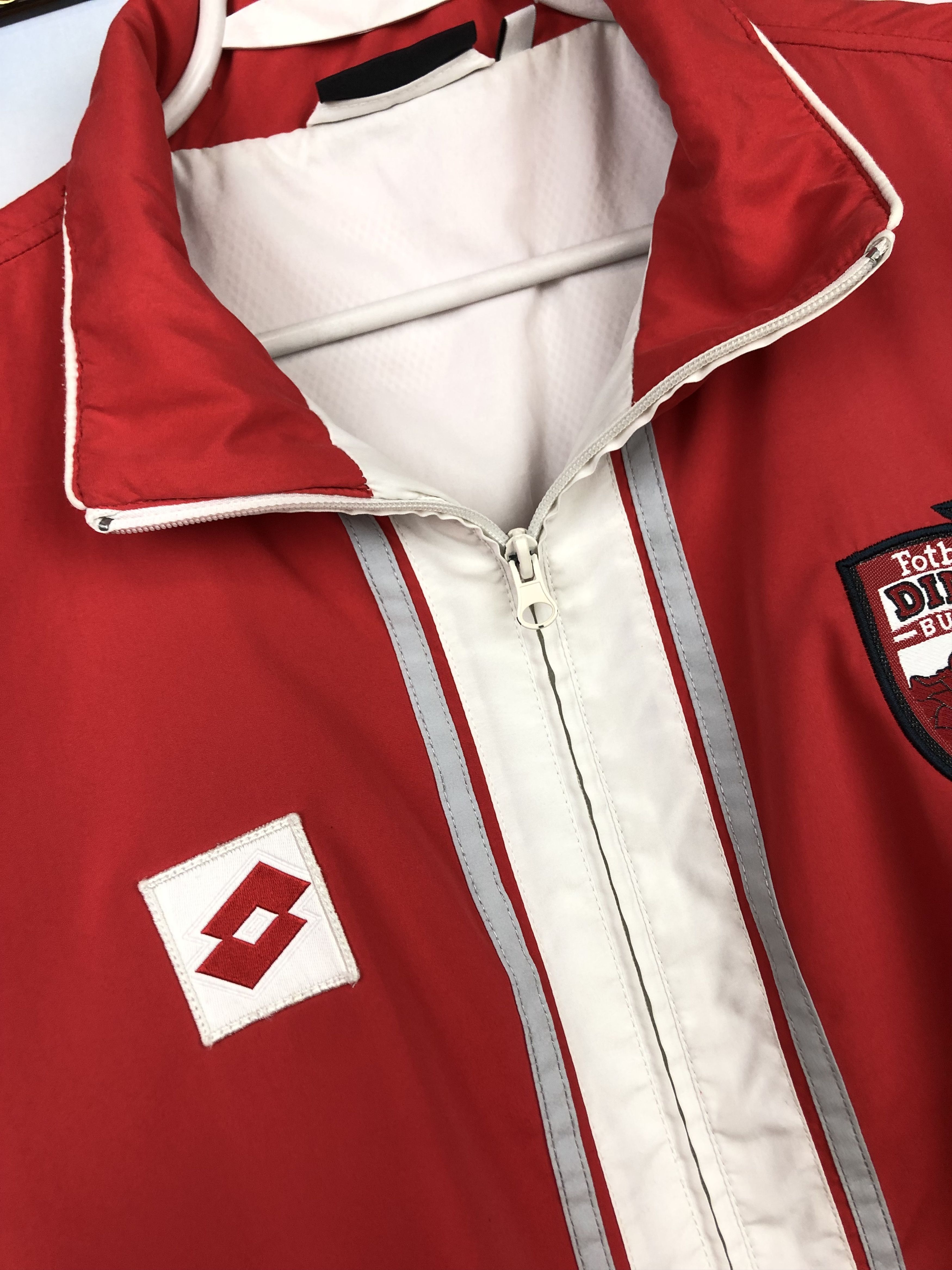 Lotto Sport Vintage Dynamo Bucharest Bucuresti Football Jacket Soccer Size US XL / EU 56 / 4 - 3 Thumbnail