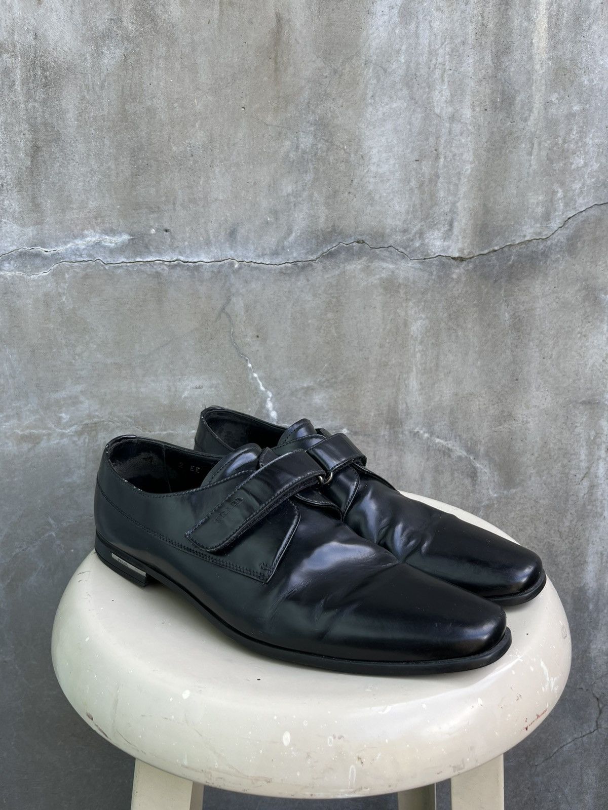 Prada Velcro Strapped Loafers Size US 7 / EU 40 - 1 Thumbnail