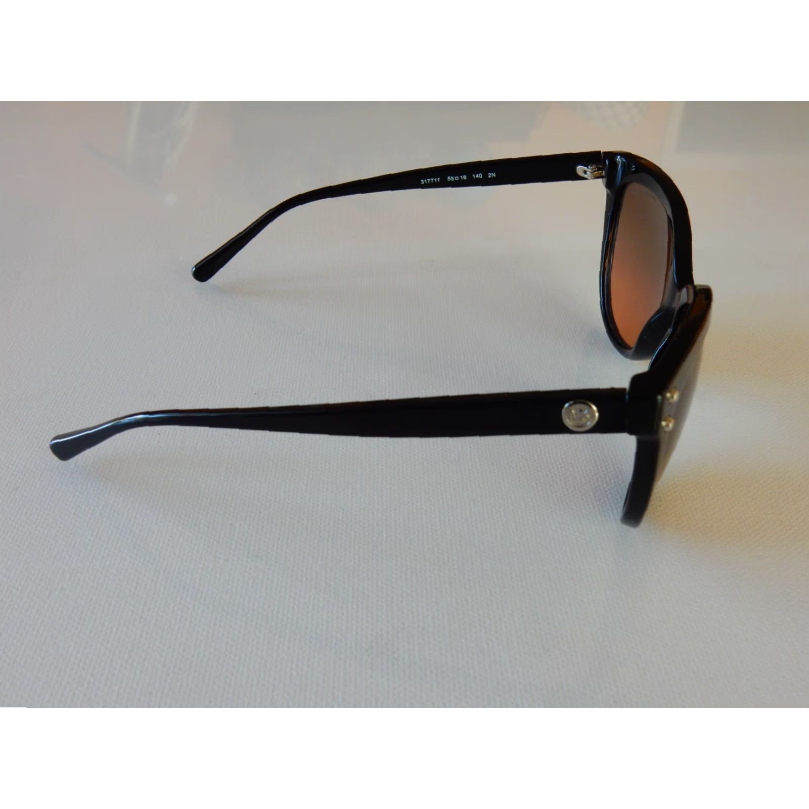 Michael Kors Michael Kors Women's Sunglasses 55mm Black Frame Small Scratches Size ONE SIZE - 3 Thumbnail