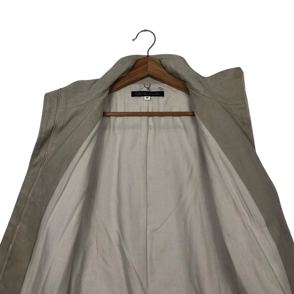Japanese Brand 📌Vintage Chore Worker Zipper Jacket Michel Klein Size US M / EU 48-50 / 2 - 15 Thumbnail