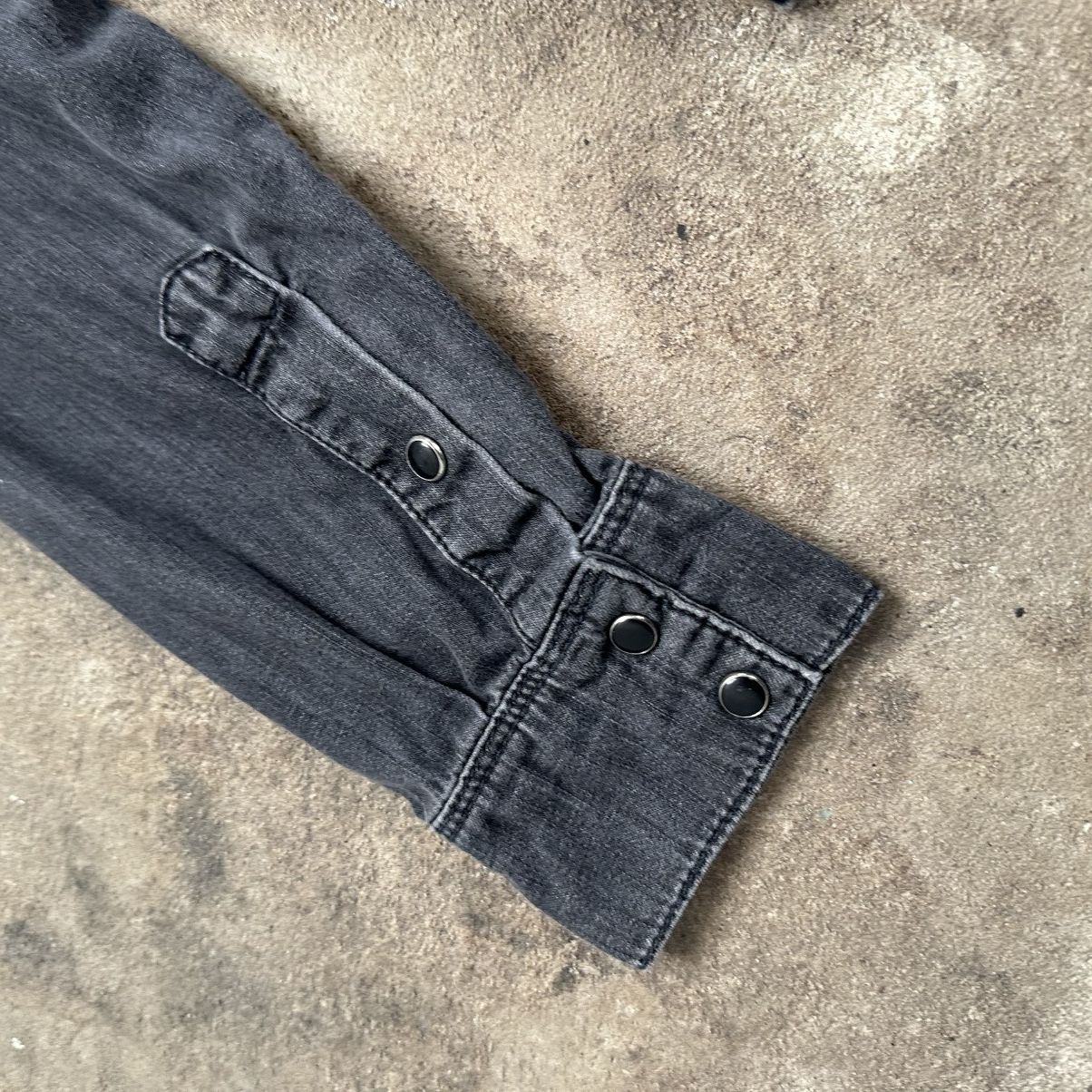 Sandro Sandro Paris Denim Jeans Shirt Long Sleeve Men's Size US S / EU 44-46 / 1 - 8 Thumbnail