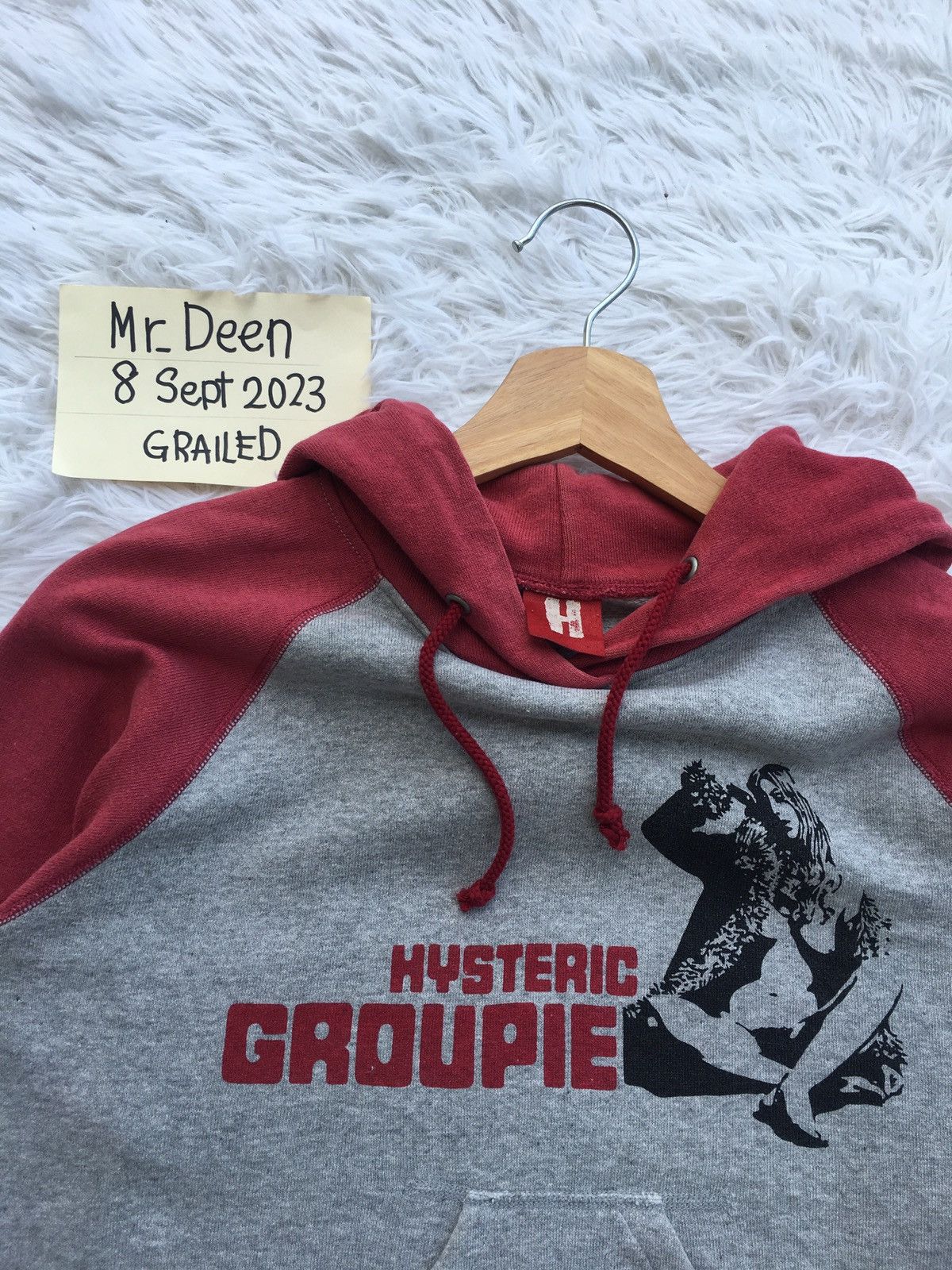 Hysteric Glamour Rare Vintage Hysteric Glamour Groupie Hoodie Size US S / EU 44-46 / 1 - 9 Thumbnail