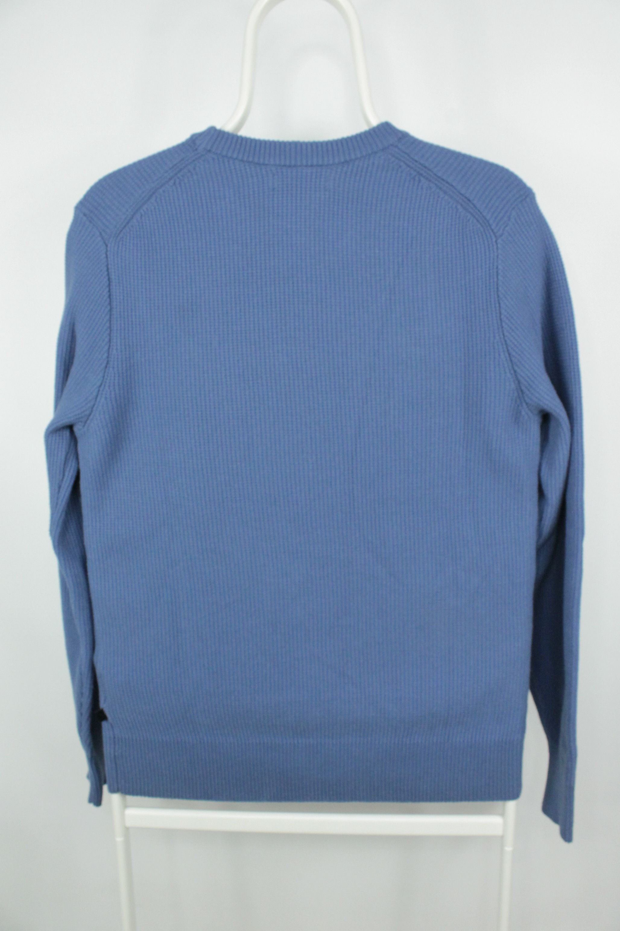 J.Lindeberg J.Lindeberg Arthur Knit Blue Org Cotton Pullover Sweater Size US S / EU 44-46 / 1 - 8 Thumbnail