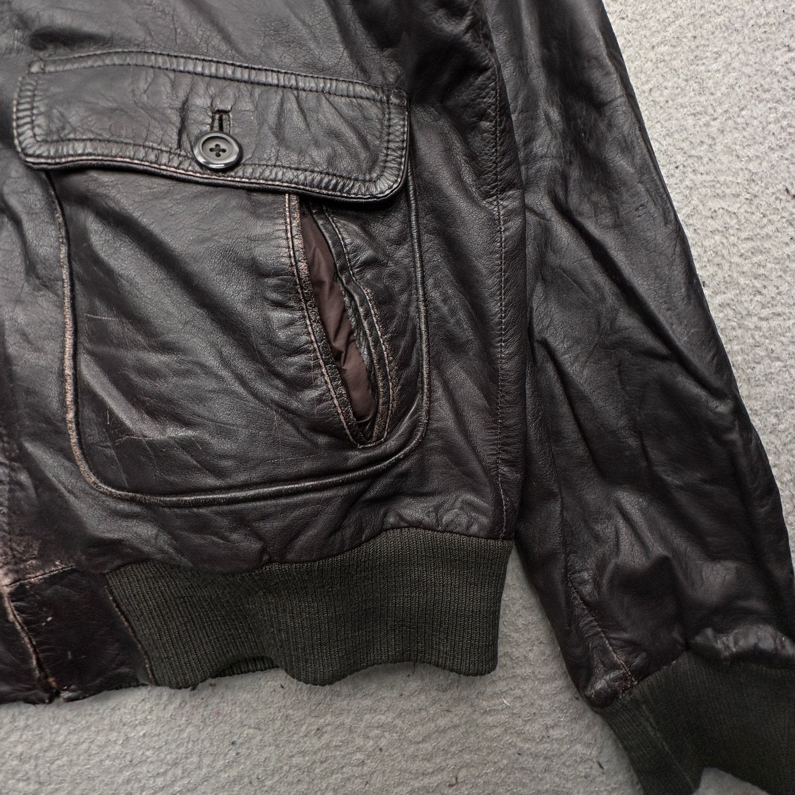 Other Vintage Deerskin Trading Post Bomber Leather Jacket Medium Size US M / EU 48-50 / 2 - 11 Thumbnail