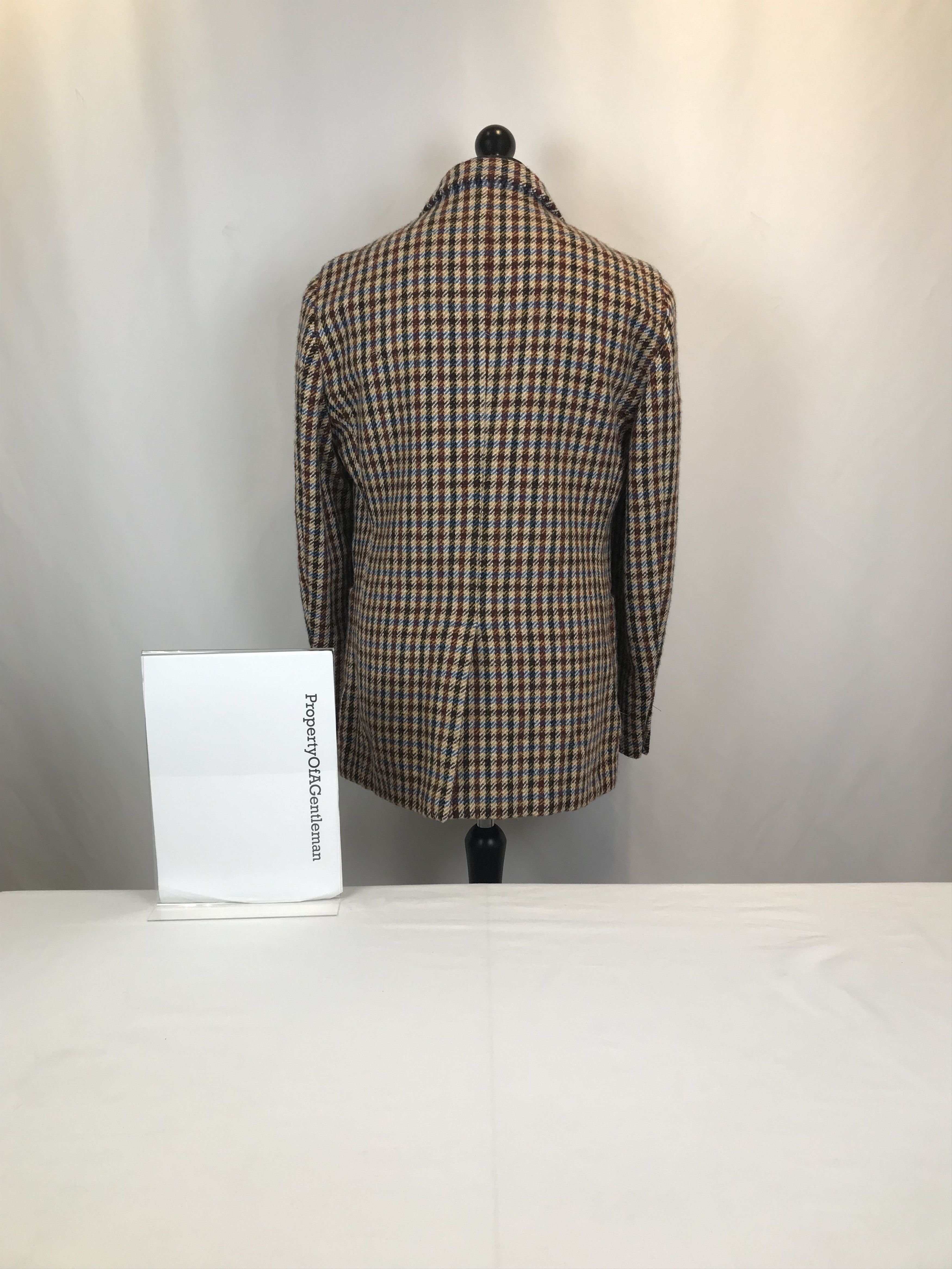 Gucci Gucci Checkered Tiger Embroidered Blazer Size 52R - 5 Thumbnail