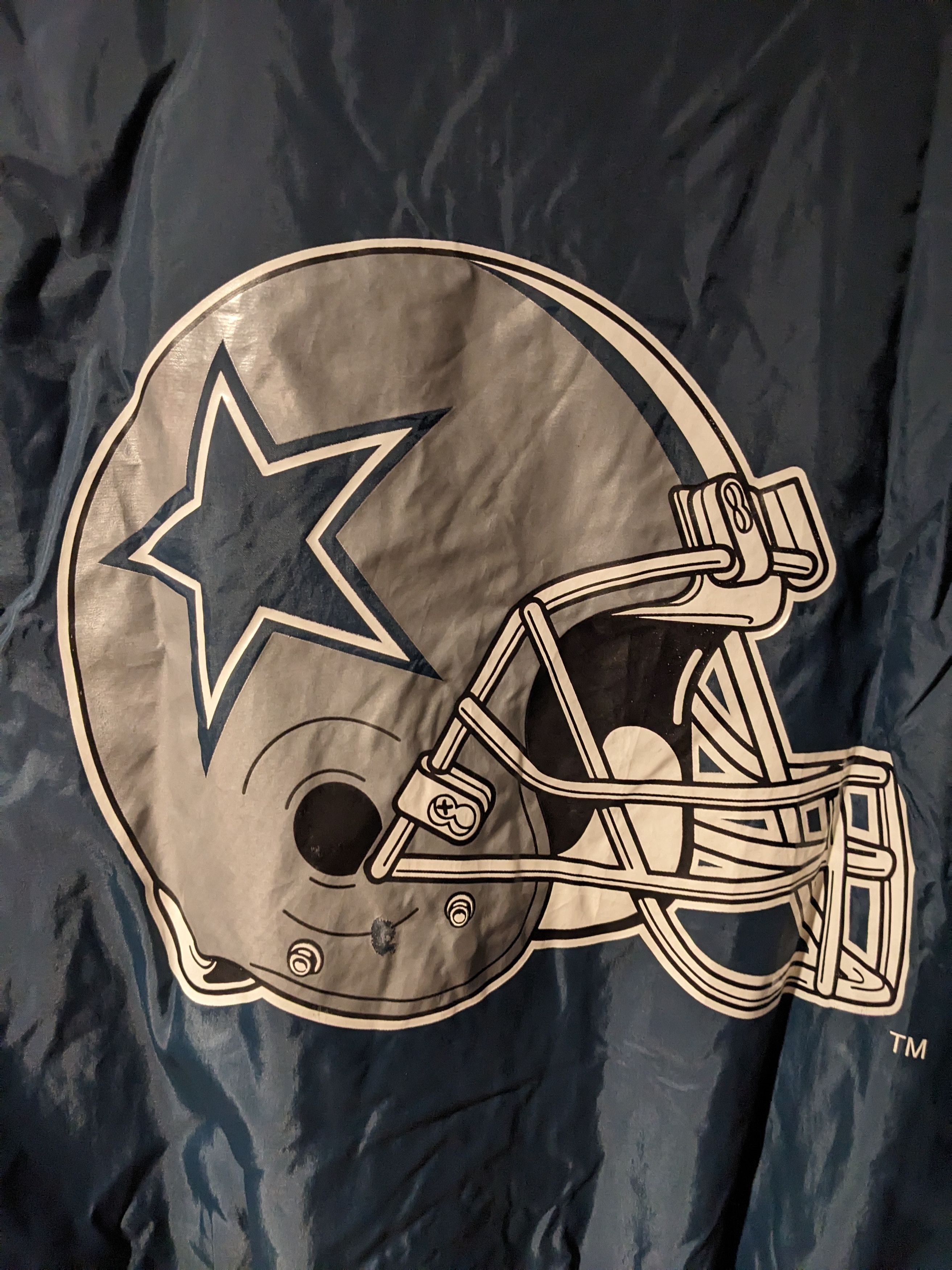 NFL × Vintage Vintage 90s Dallas Cowboys NFL Football Lightweight Jacket Size US XXL / EU 58 / 5 - 2 Thumbnail
