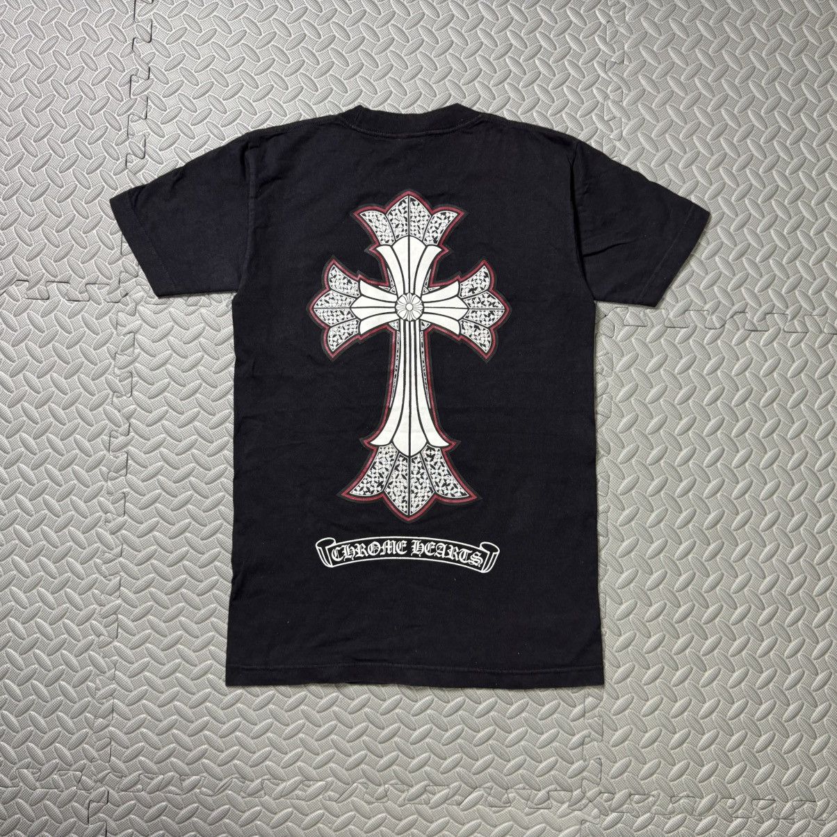Chrome Hearts VERY RARE! DOUBLE CROSS 90s NECK SCRIPT Size US S / EU 44-46 / 1 - 2 Thumbnail