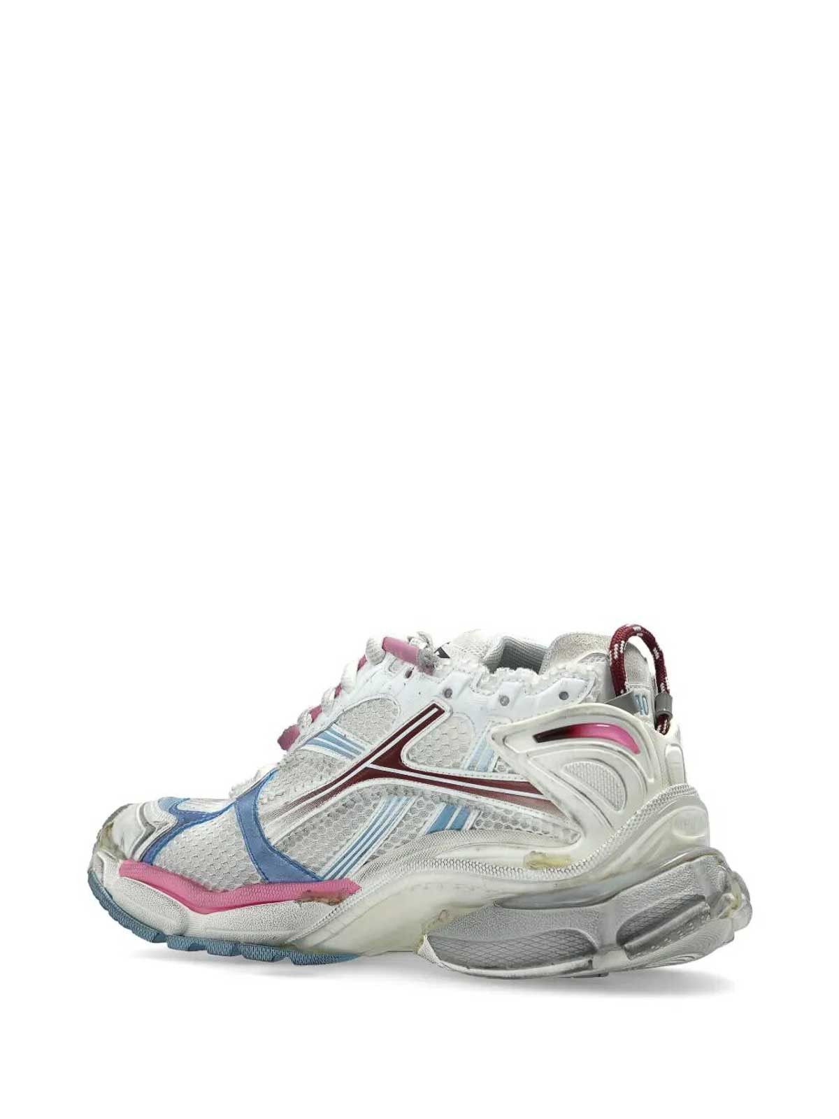 Balenciaga o1bcso1str0426 Runner Gradient Sneakers in Multicolor Size US 6 / IT 36 - 3 Thumbnail