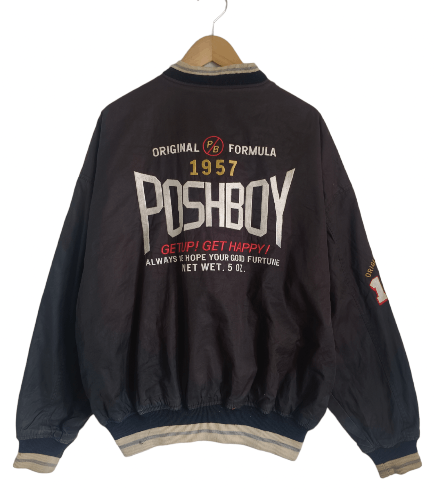 Vintage Posh Boy Fine Clothes Bomber Jacket