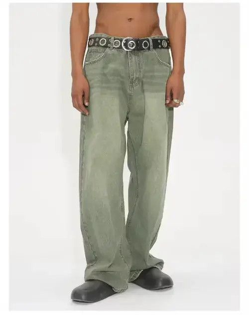 Designer × Japanese Brand × Vintage distressed washed y2k baggy pants Size US 32 / EU 48 - 4 Thumbnail