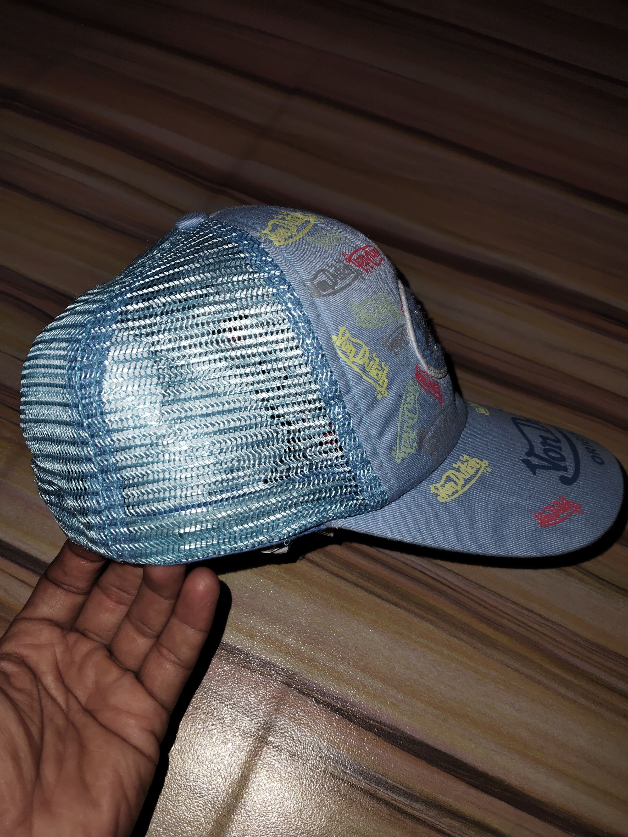 Von Dutch VON DUTCH Spellout Fullprint Trucker Cap Size ONE SIZE - 4 Thumbnail
