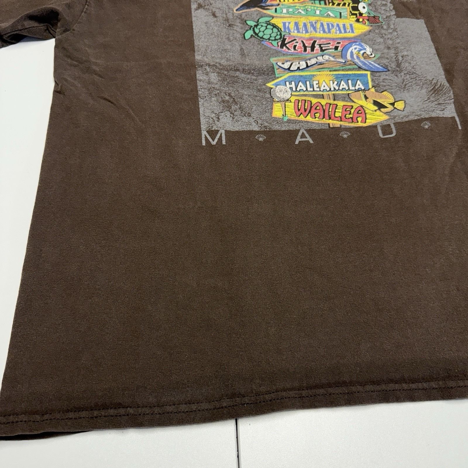 Vintage Vintage Maui Surf T Shirt Mens XL Y2K Surfing Beach Wailea H Size US XL / EU 56 / 4 - 12 Thumbnail